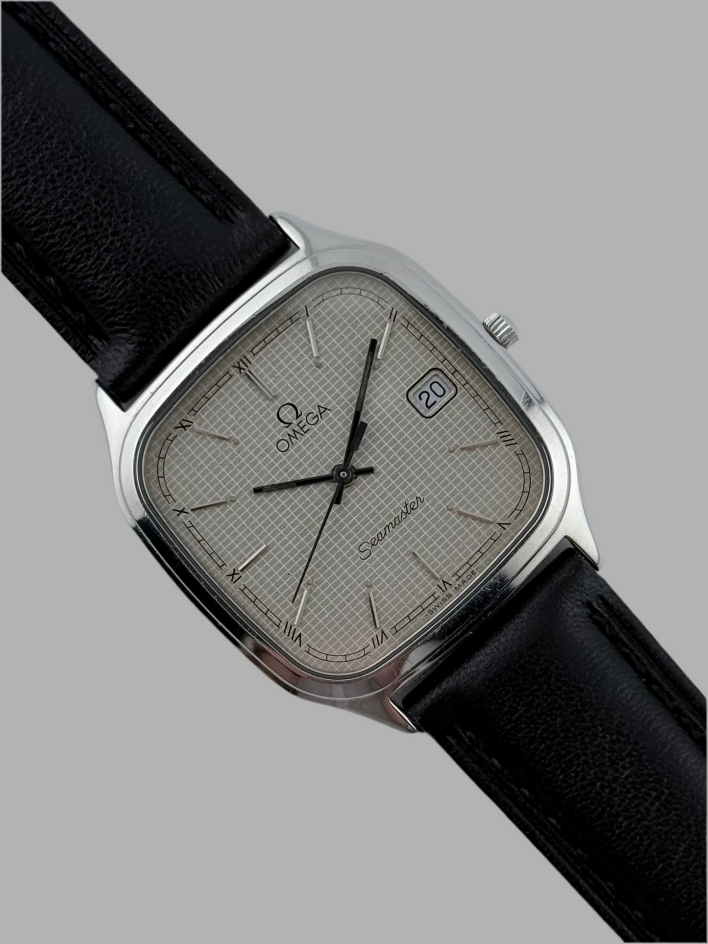 Omega Seamaster Quartz Date - 196.0311 Waffle Stardust Dial