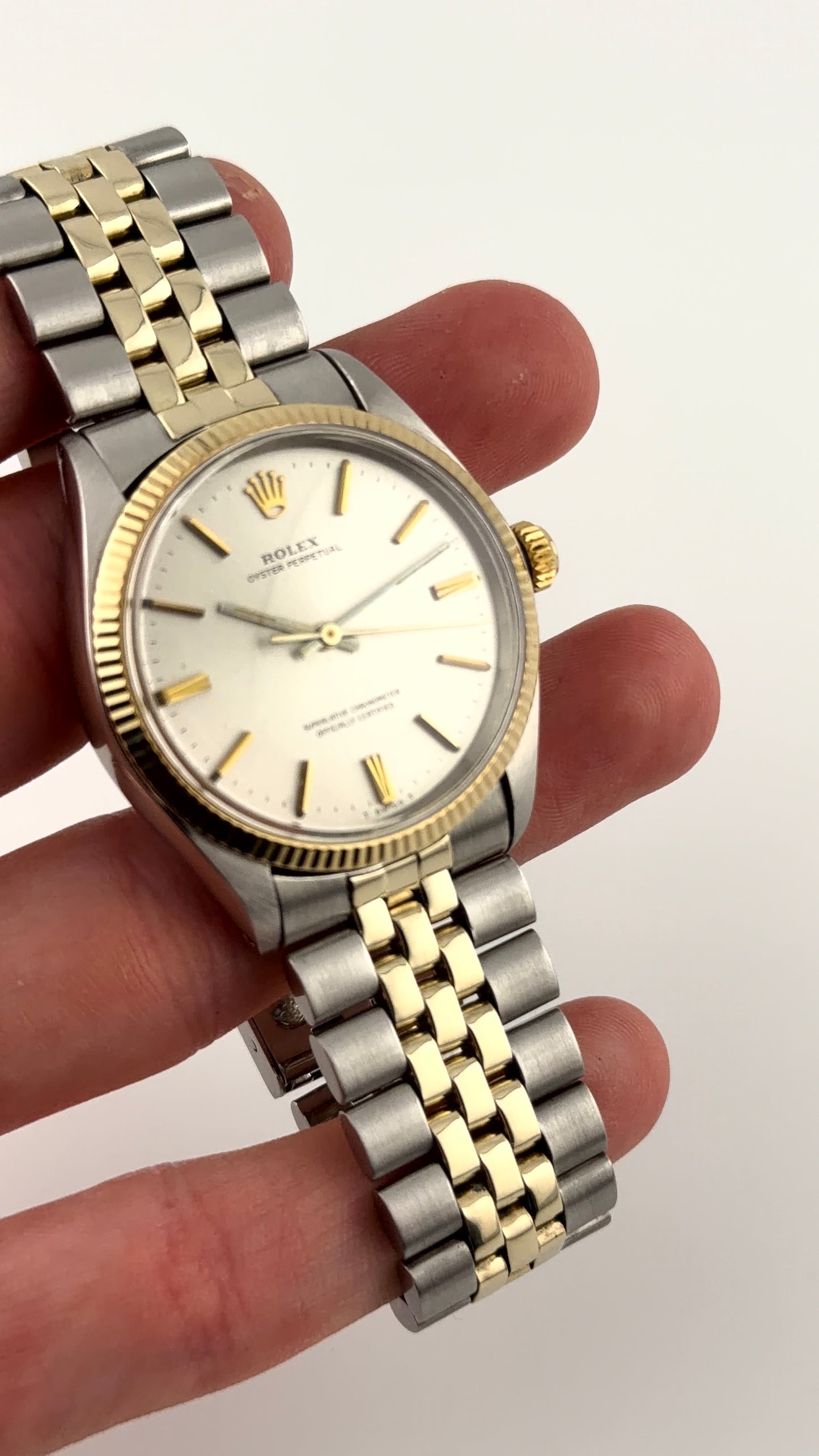 Rolex Oyster Perpetual Automatic 1002 - Two-tone - 14ct Gold and Stainless Steel
