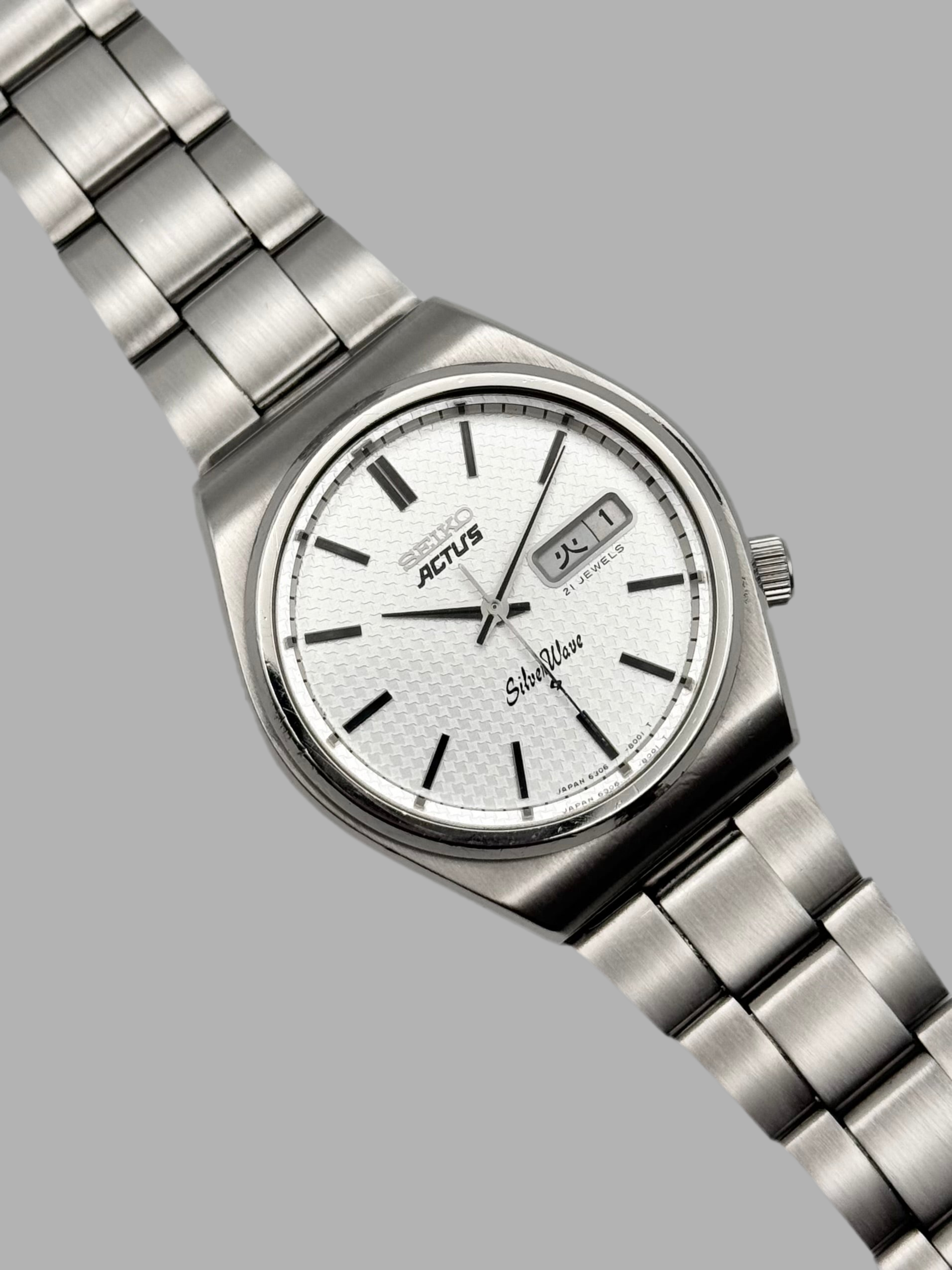 Seiko 5 Actus Silverwave Automatic 6306-8010 – The Wrist Watcher