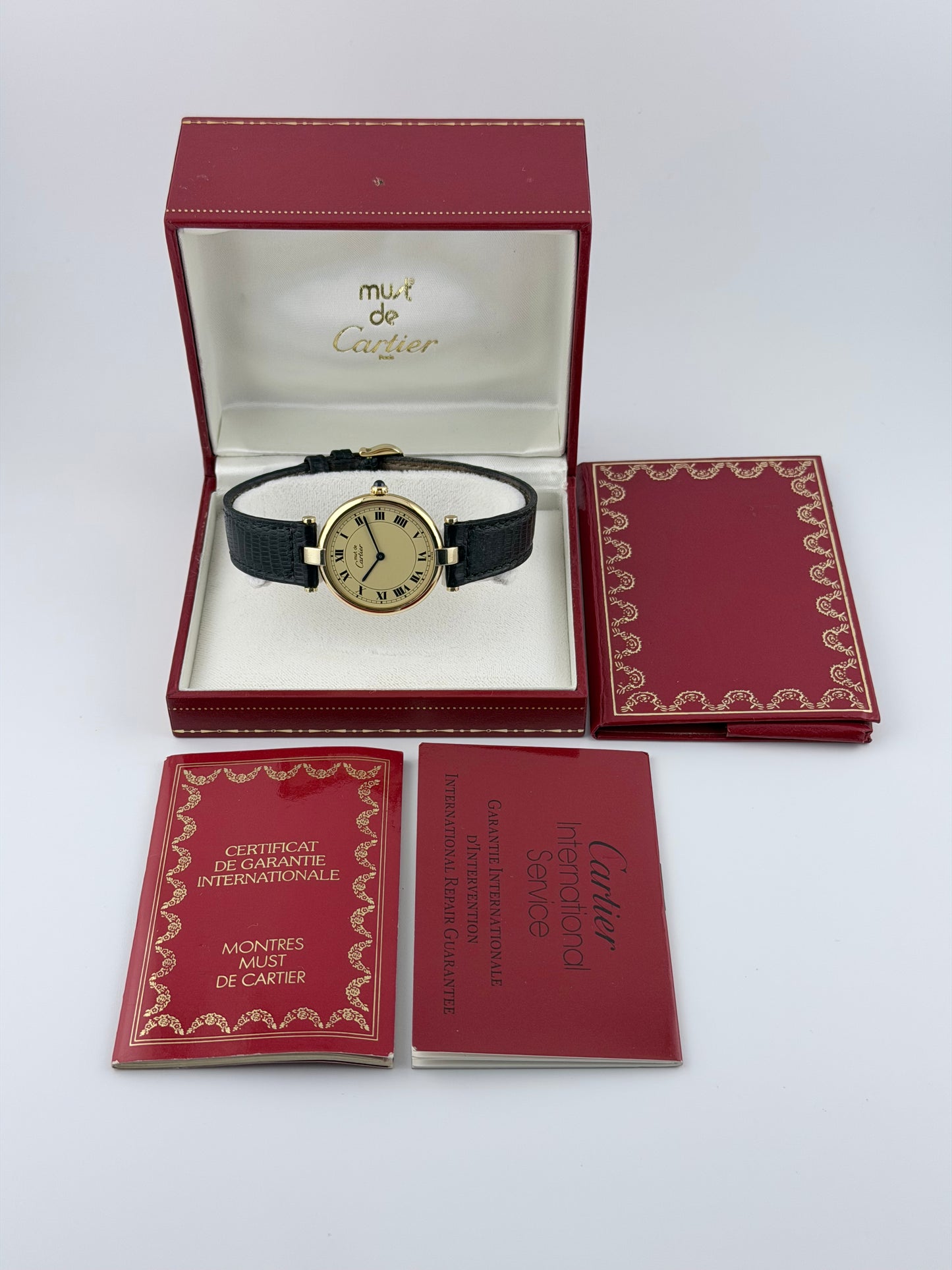 Cartier Must De Paris Vendome Quartz - 17 - Box and Papers