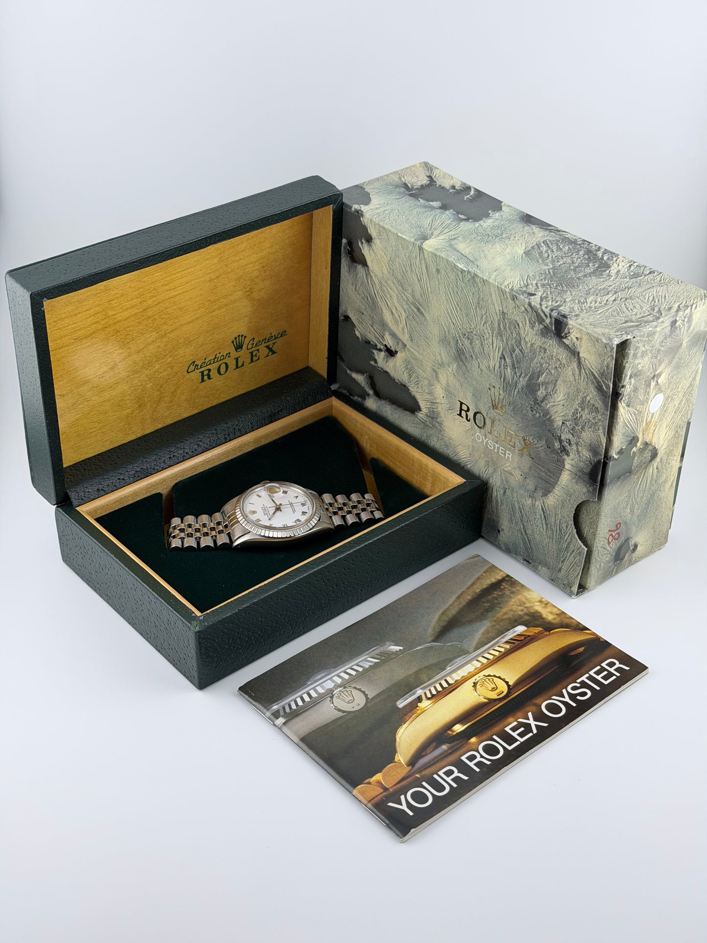 Rolex Datejust Oyster Perpetual - 16030 - Roman Numeral Dial - Original Box and Booklet