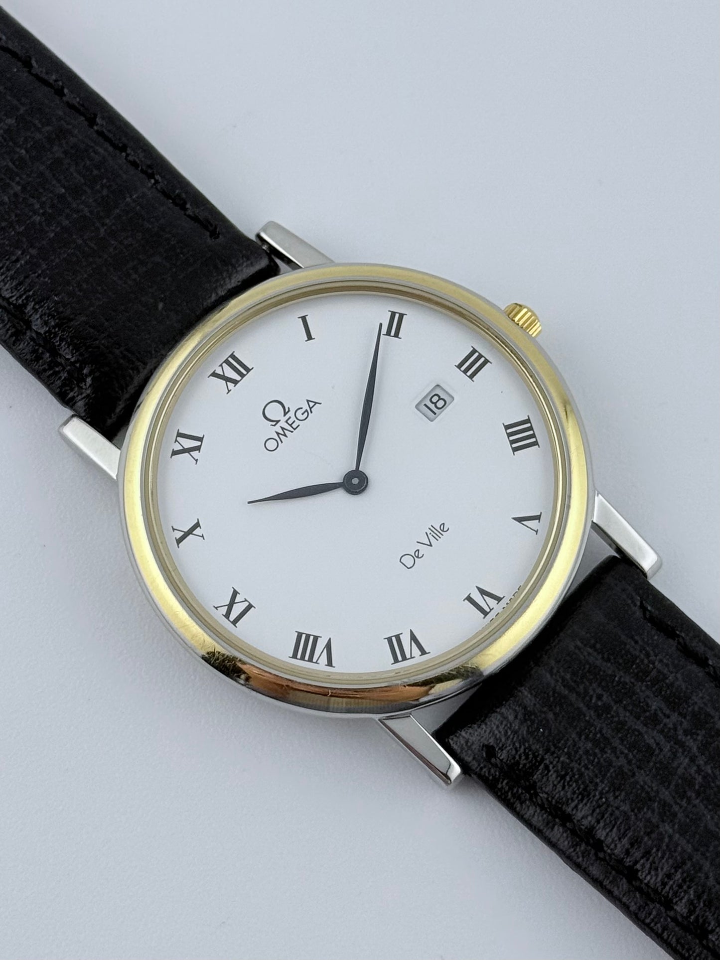 Omega De Ville Quartz Date - 196.2379 - Box and Papers