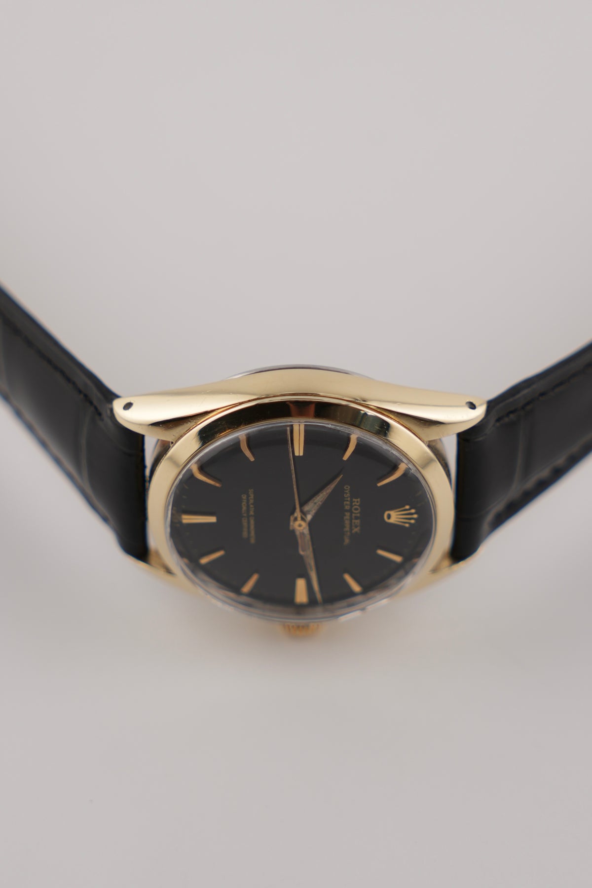 Rolex Oyster Perpetual Automatic Perpetual Chronometer - 1024 - Black Dial - with Papers