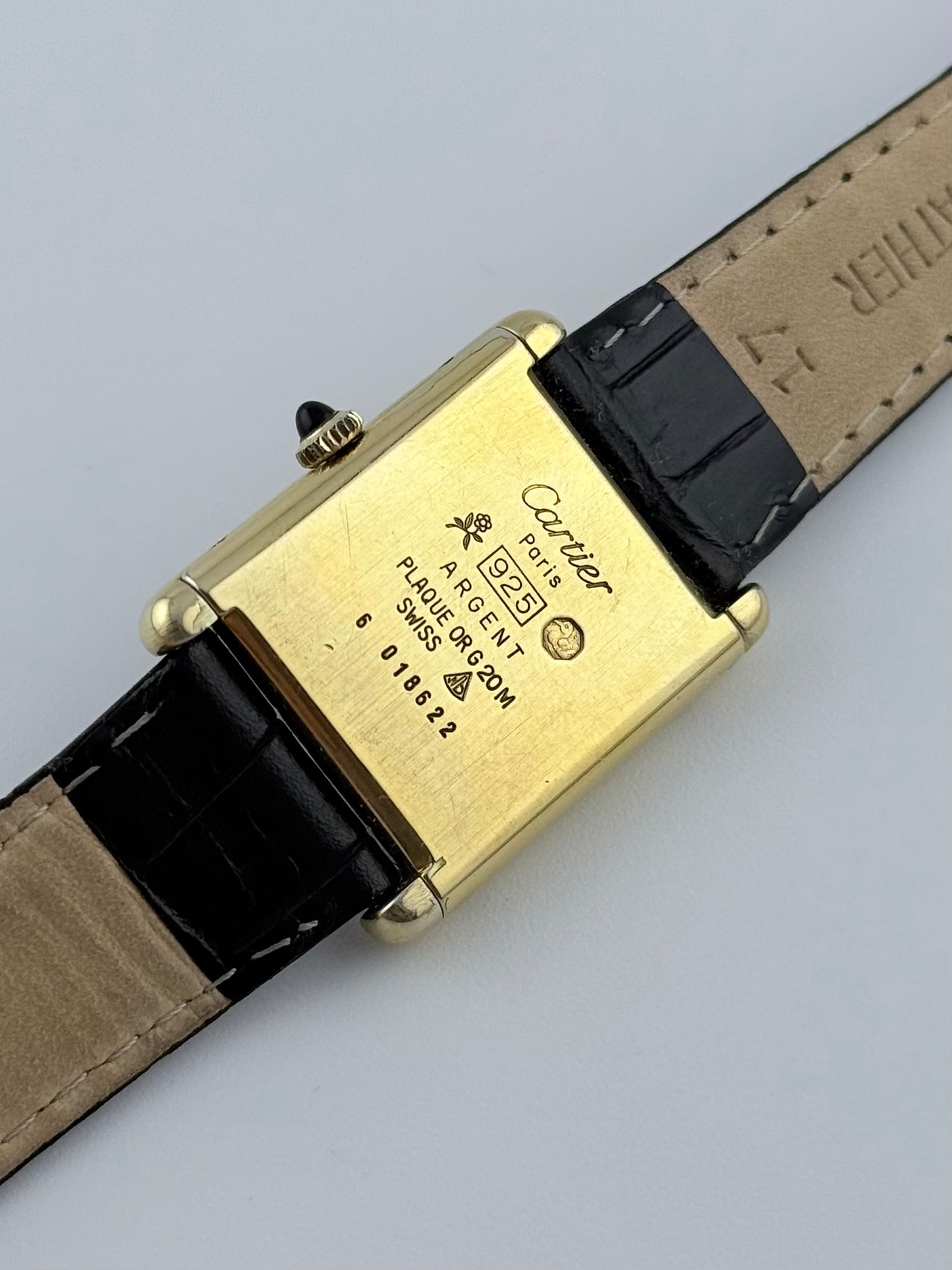 Cartier Tank Must Manual Wind - Black Dial