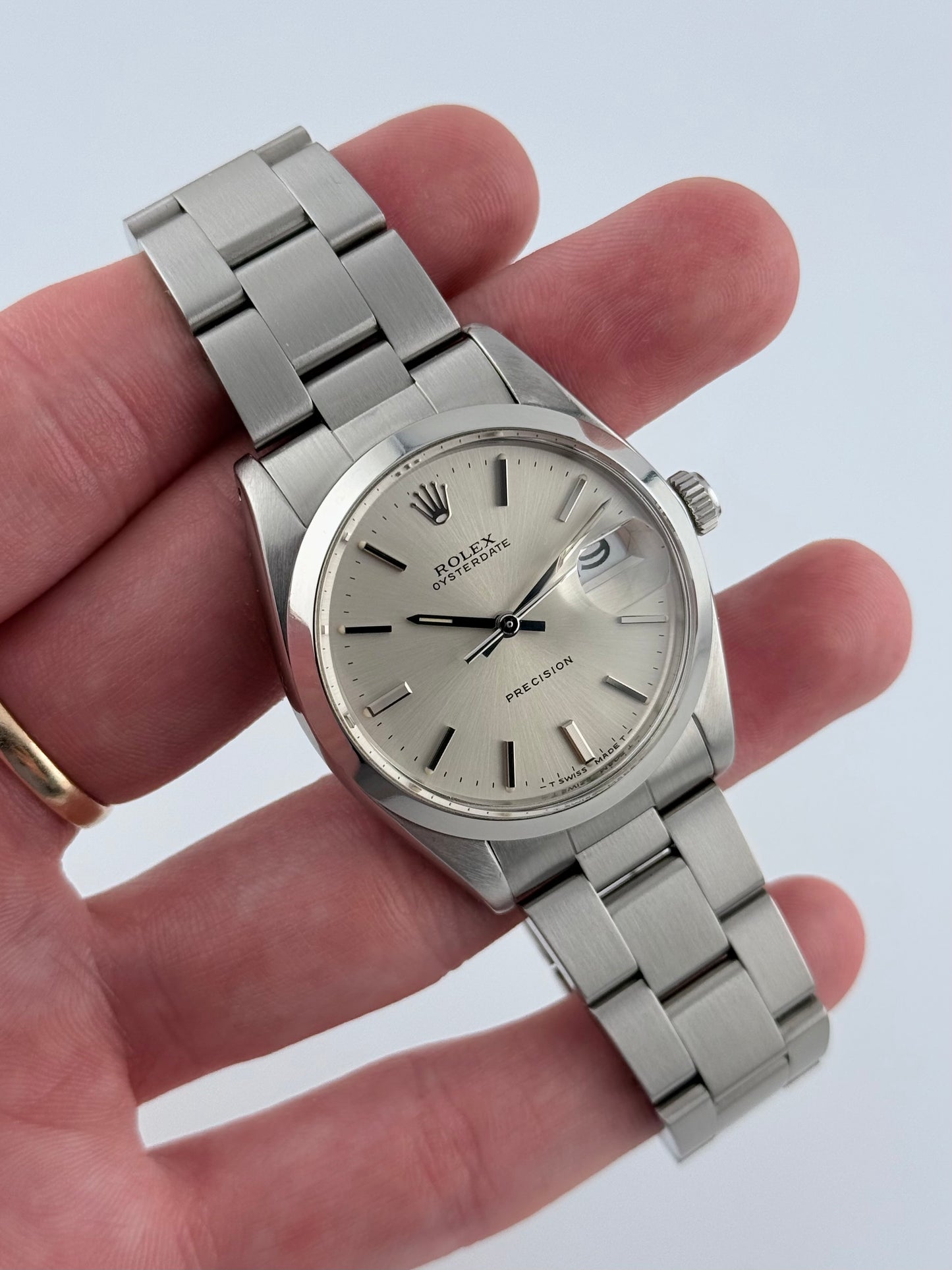 Rolex Oysterdate Precision Manual Wind - 6694