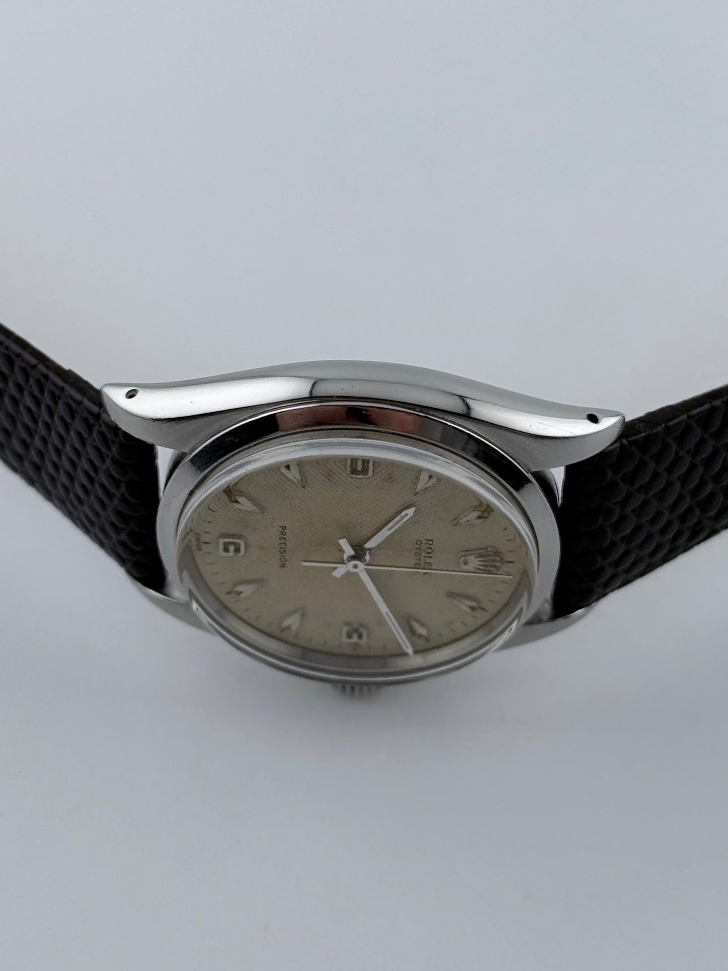 Rolex Oyster Precision Manual Wind - 6422 - Rare Chevron Dial - Collectors Set