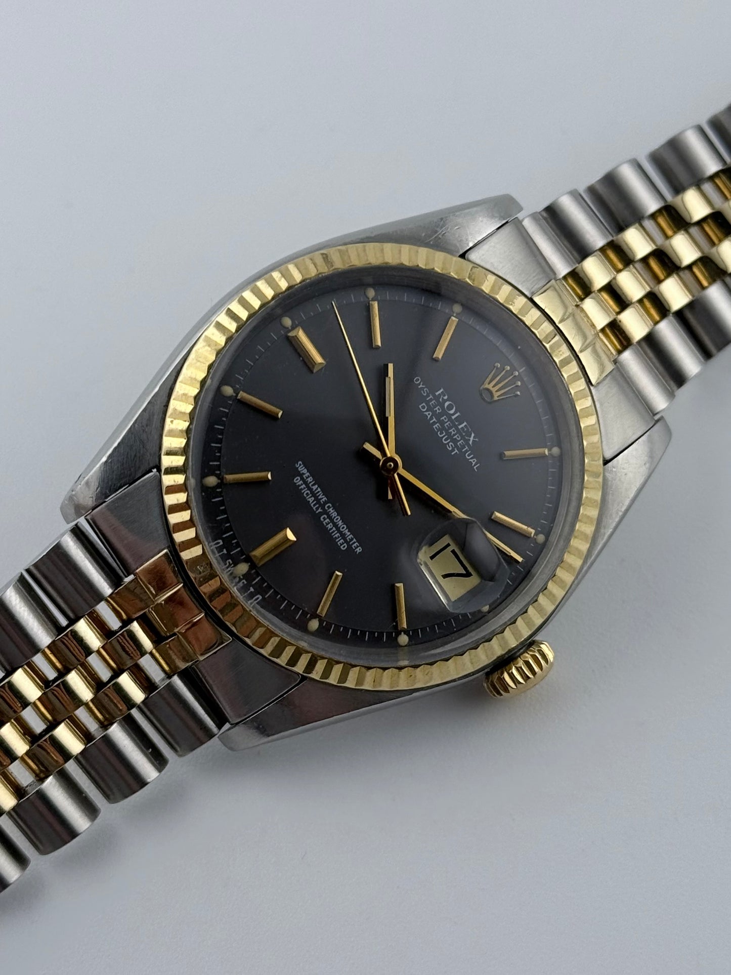Rolex Datejust Oyster Perpetual - Two-Tone - 1601 - Sigma Dial