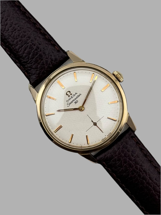 Omega Seamaster 30 Manual Wind Small Seconds - 125.007-62 - Rare Textured Dial