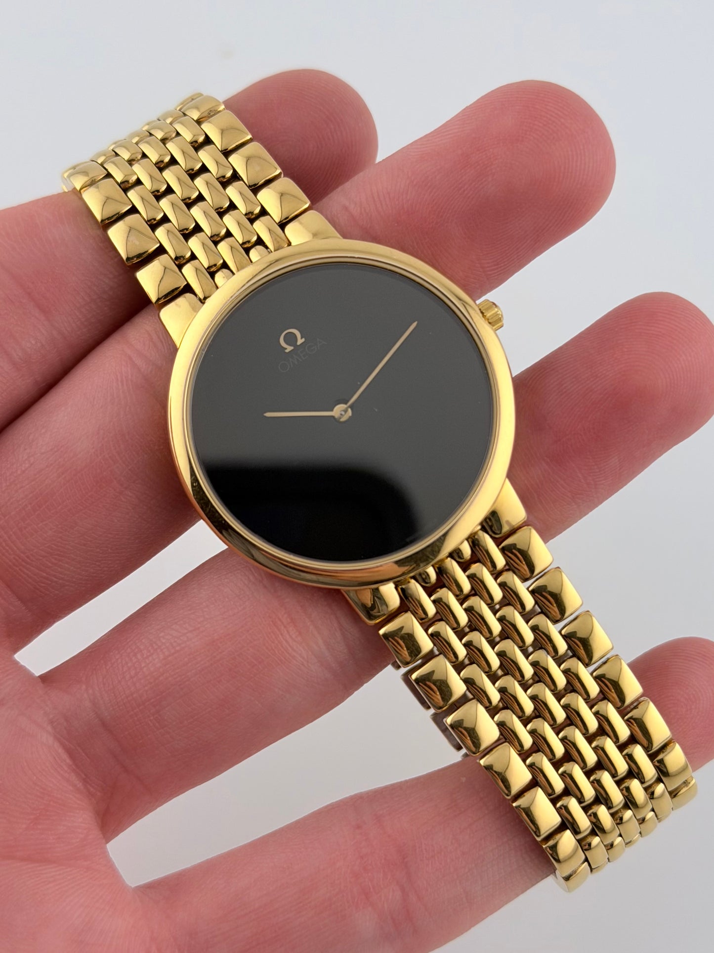 Omega DeVille Quartz 395.0875 - Original bracelet