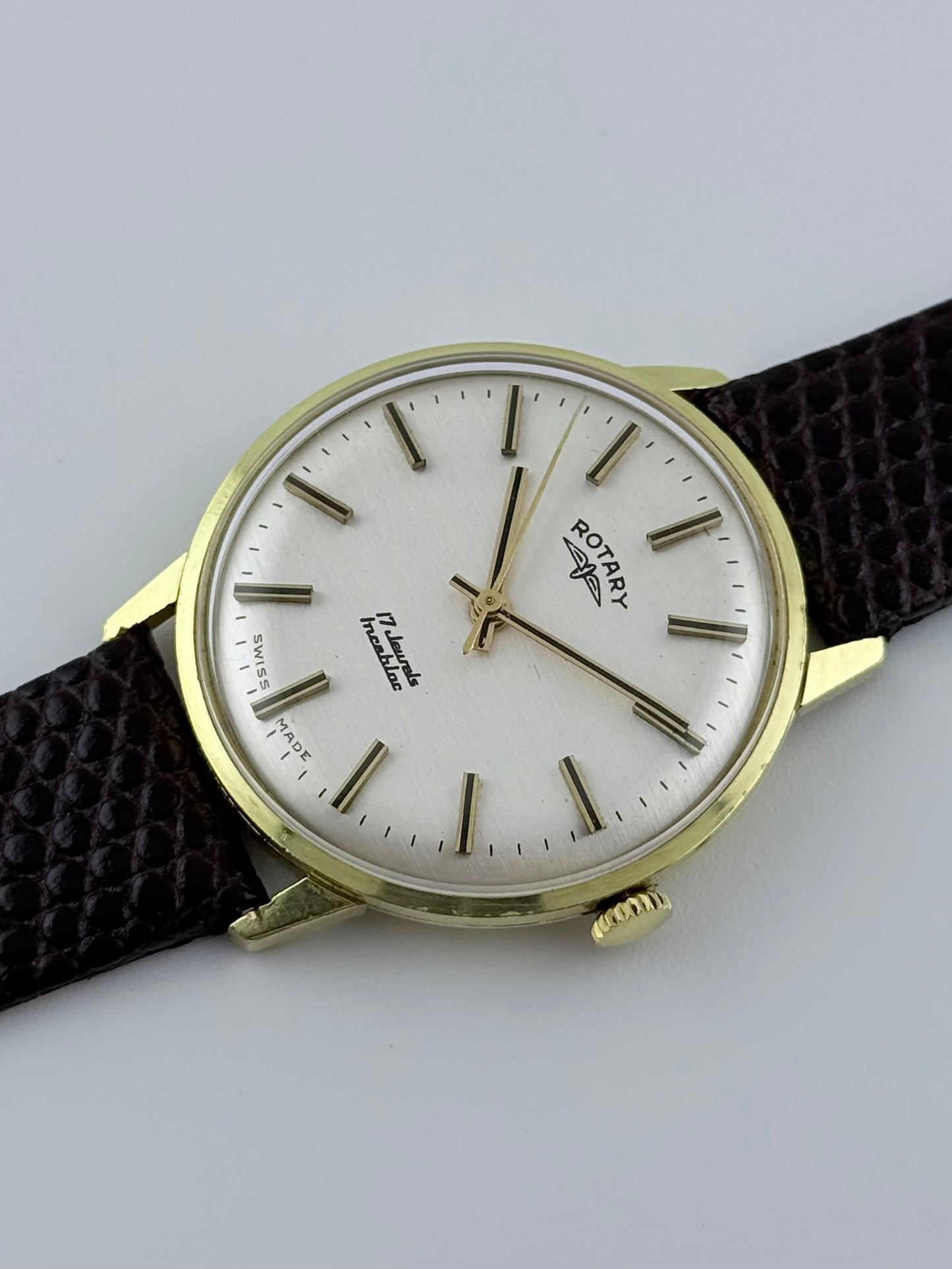 Rotary Manual Wind Incabloc 1970s