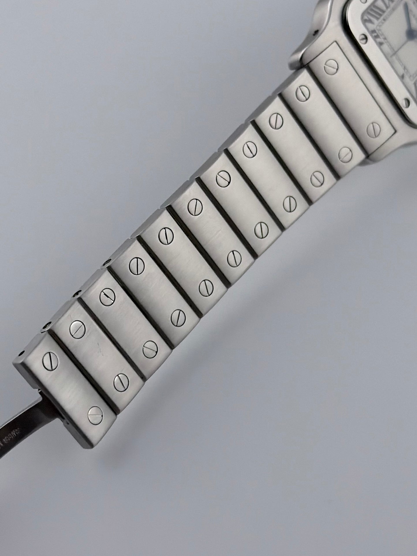 Cartier Santos Galbee Date - 1564 - Exceptional Condition