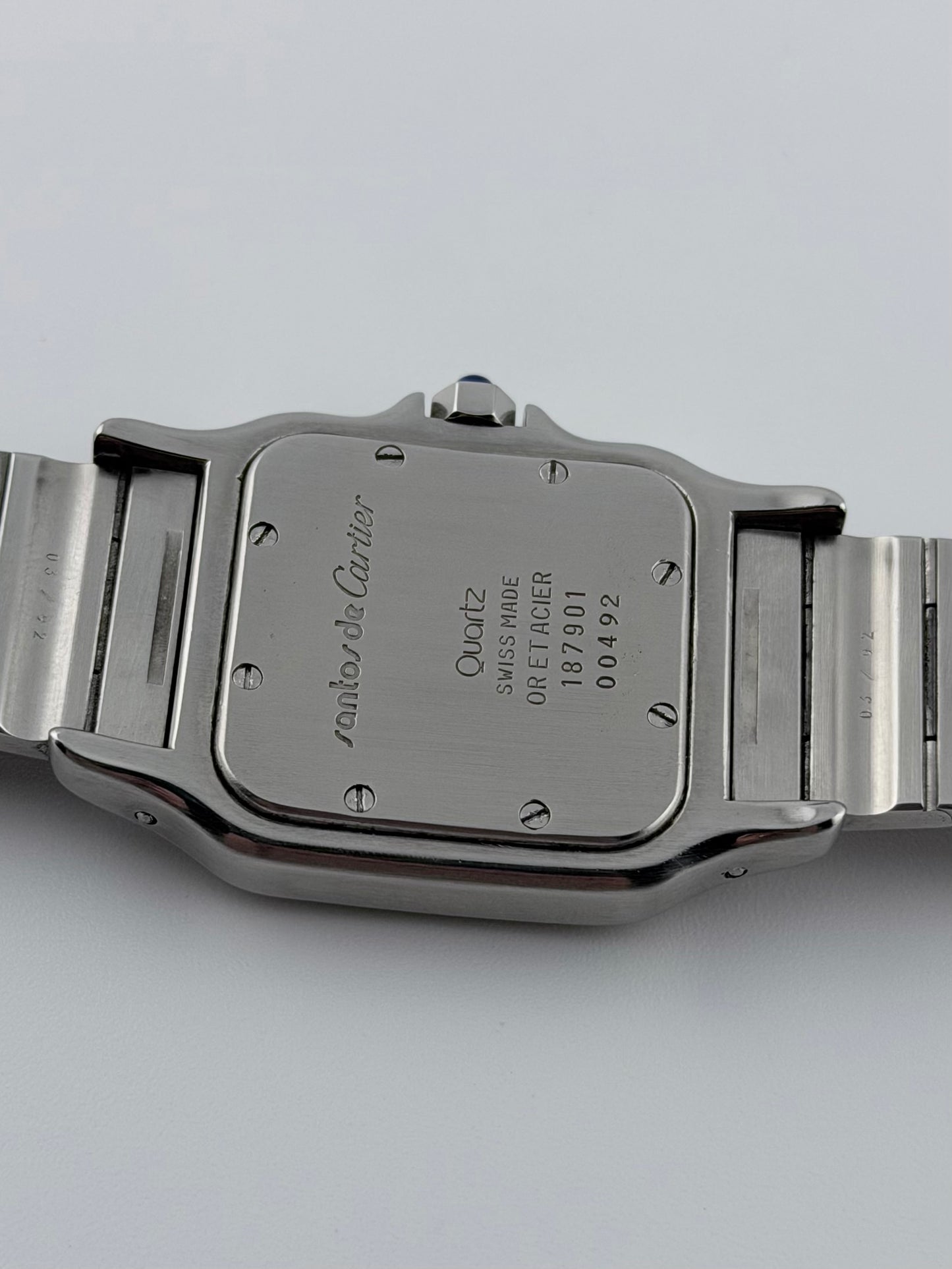 Cartier Santos Galbée Quartz Date – 187901 – Bi-Metal