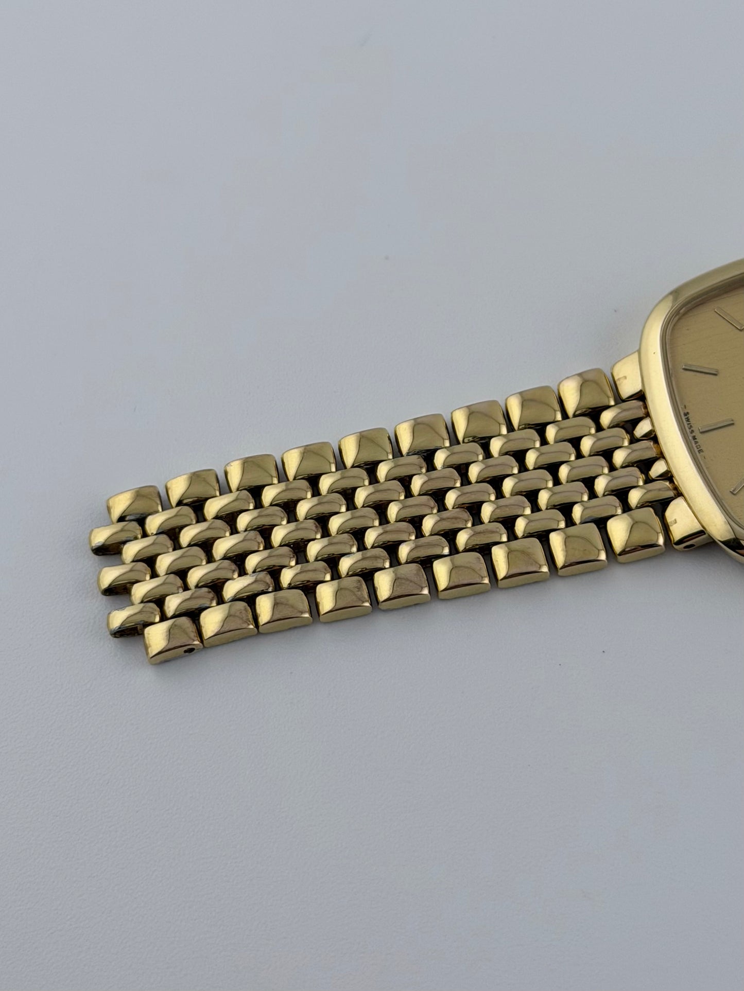 Omega DeVille Quartz 395.0877.2 - Tapestry Dial - Original Bracelet