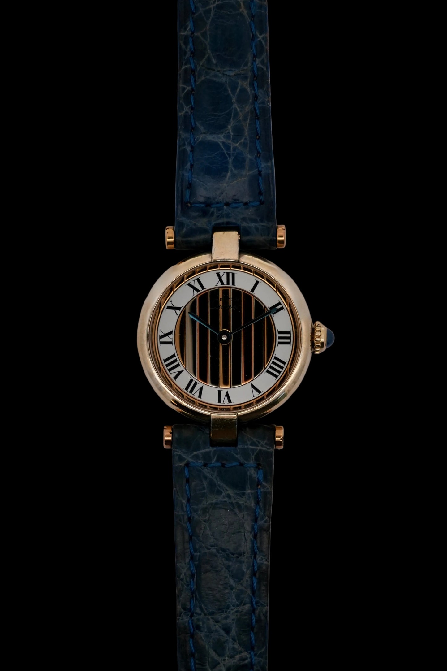 Cartier must de Vendome Quartz - 590004 - Two-tone Trinity Dial - Ladies