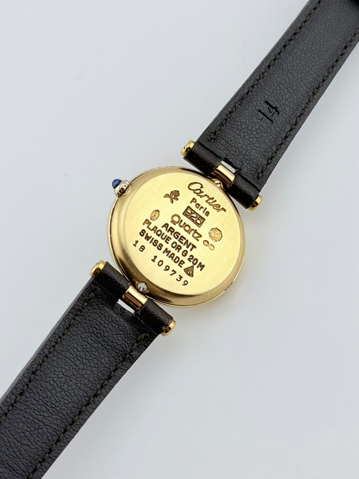 Cartier Must De Vendome Quartz 18 - Mother of Pearl Dial
