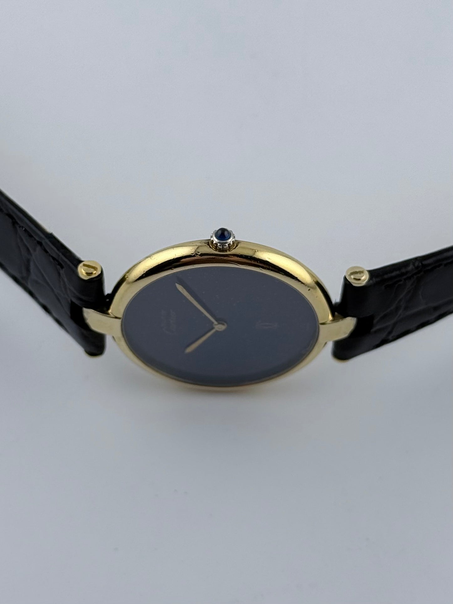 Cartier Must De Vendome Quartz - 17 - Lapis Lazuli effect Dial