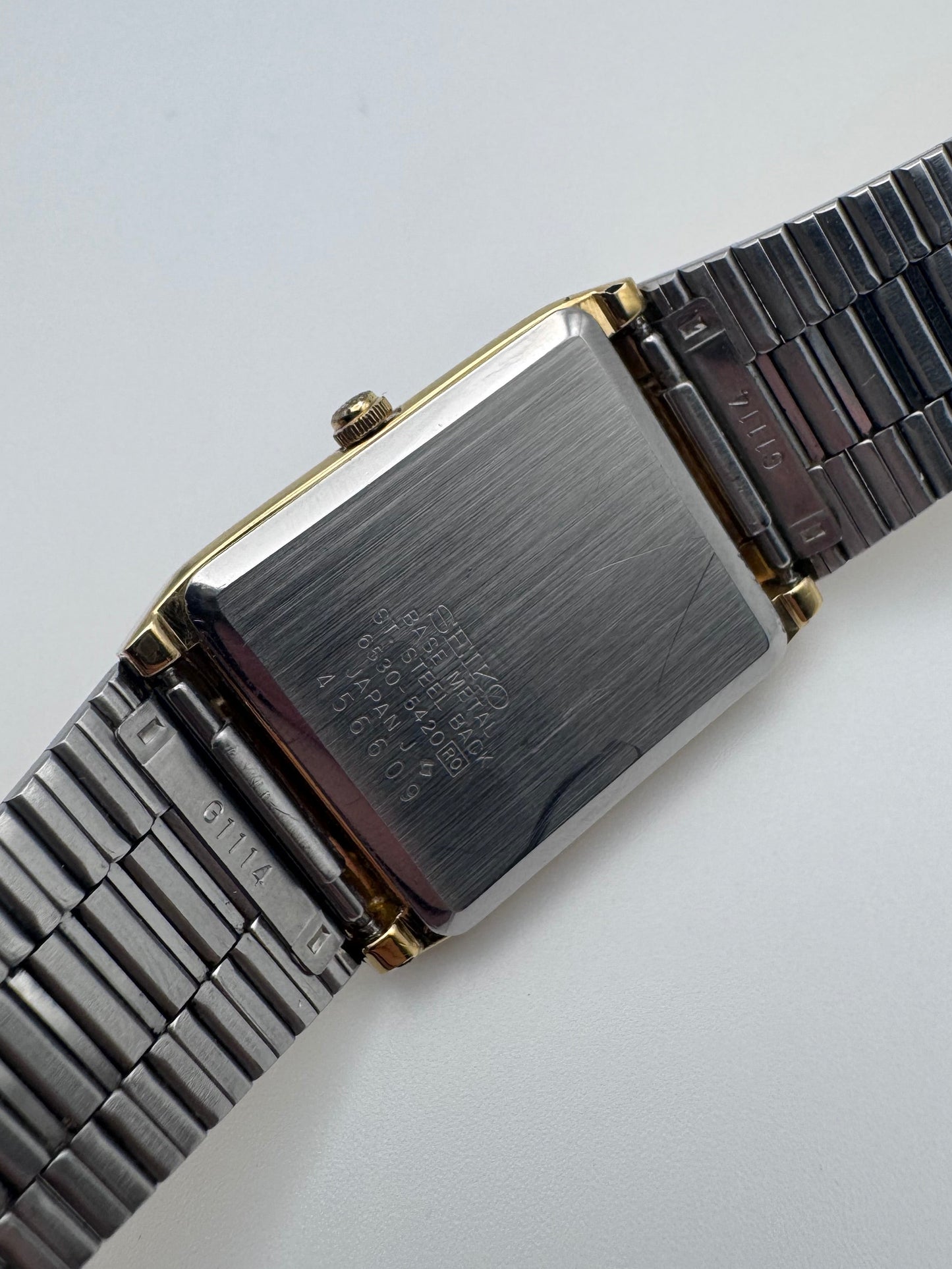 Seiko Tank Quartz 6530-5420