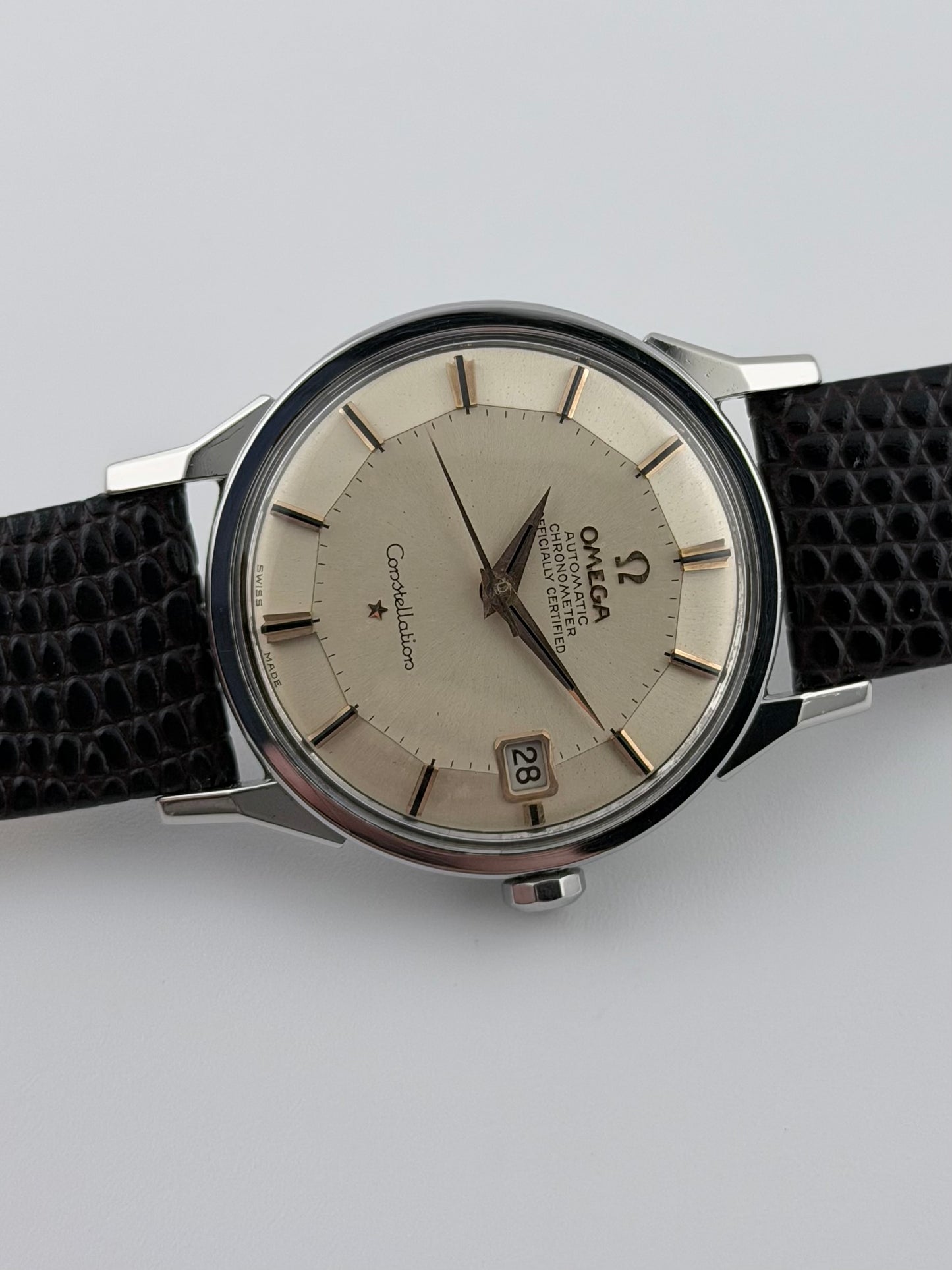 Omega Constellation Automatic Pie Pan - 168.005 - Dog Leg Lugs