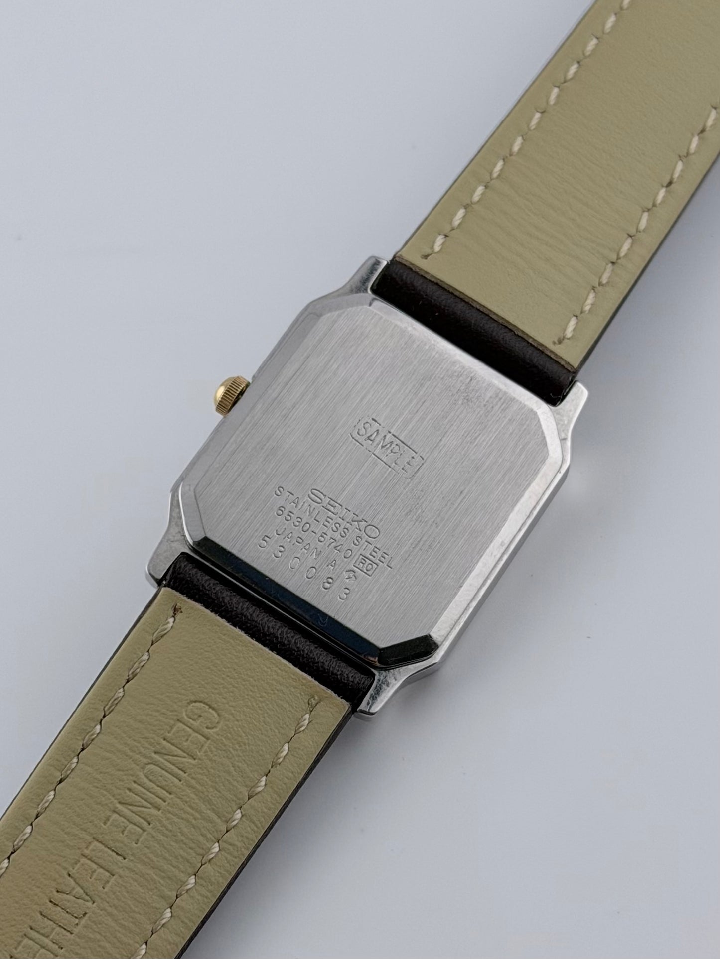 Rare Seiko Quartz Sample - 6530-5740