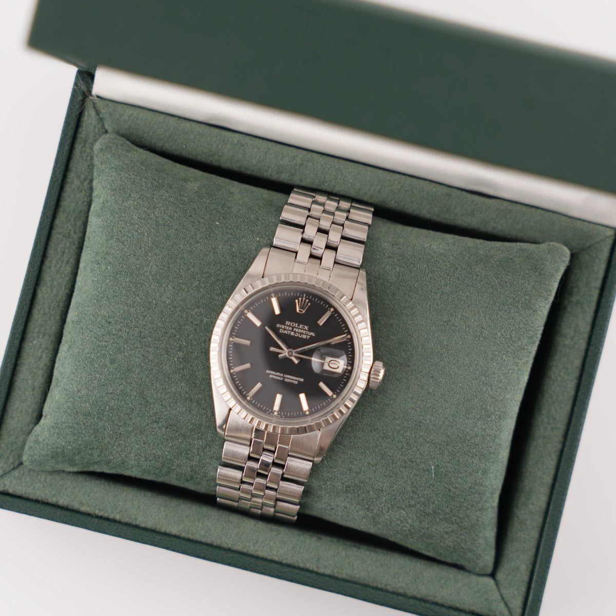 Rolex Datejust Oyster Perpetual - 1603 - Black Dial