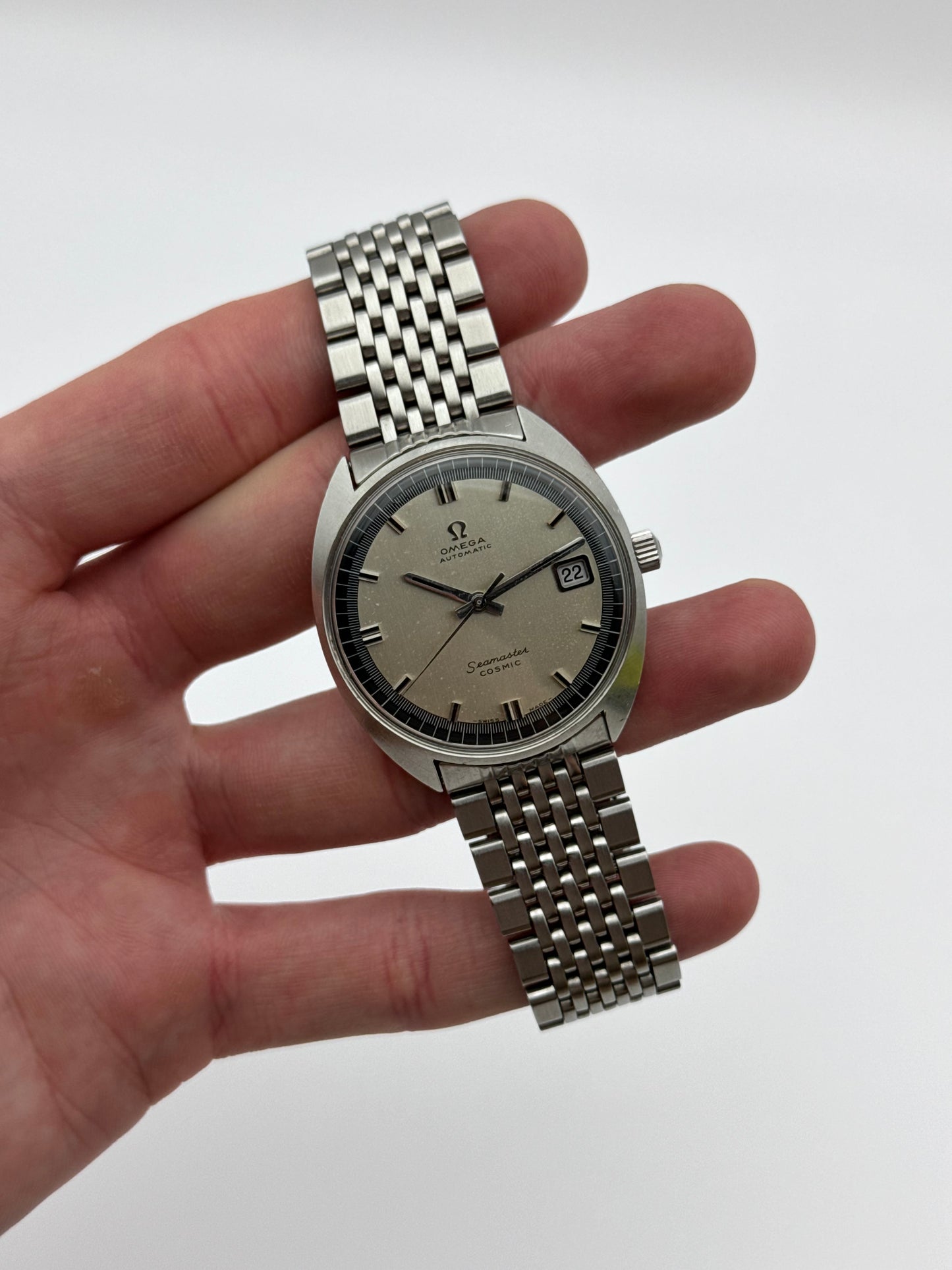Omega Seamaster Cosmic Automatic Rare Dial - 166.026 - Original Bracelet