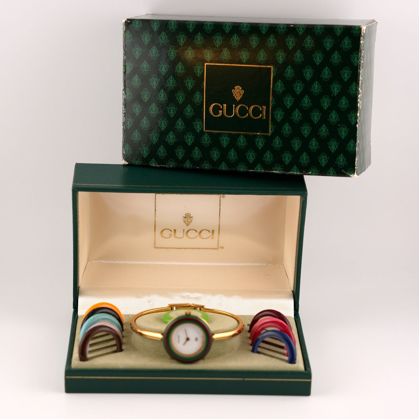 Gucci 11/12 - Change Bezel Watch - Ladies - Original Box & Papers