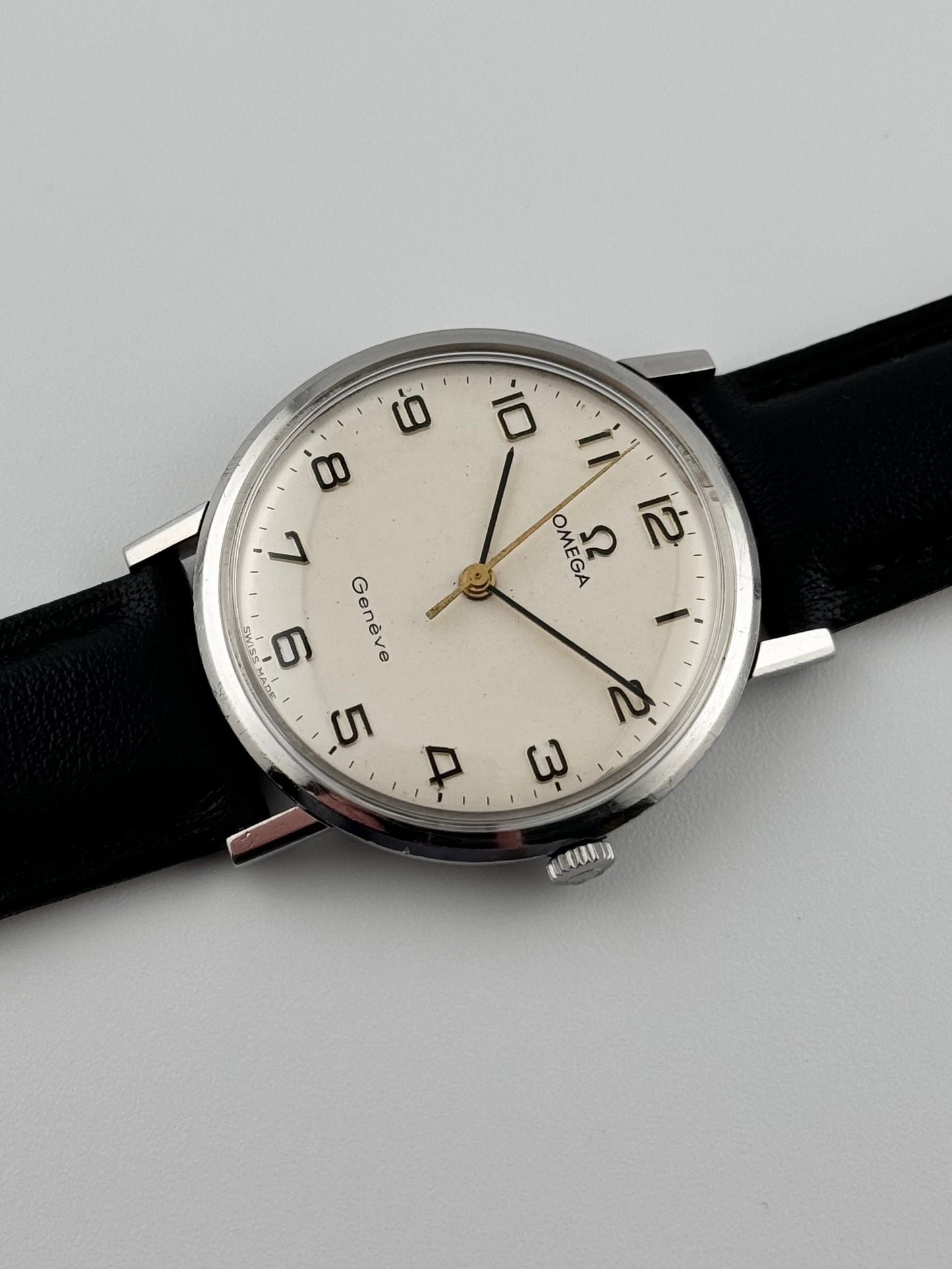 Omega Geneve Manual Wind - Rare Arabic Dial - 131.019