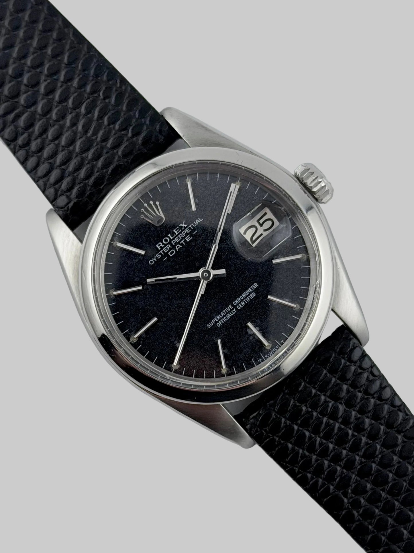 Rolex Oyster Perpetual Date Automatic - 1500 - Rare Black Dial