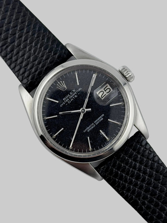 Rolex Oyster Perpetual Date Automatic - 1500 - Rare Black Dial