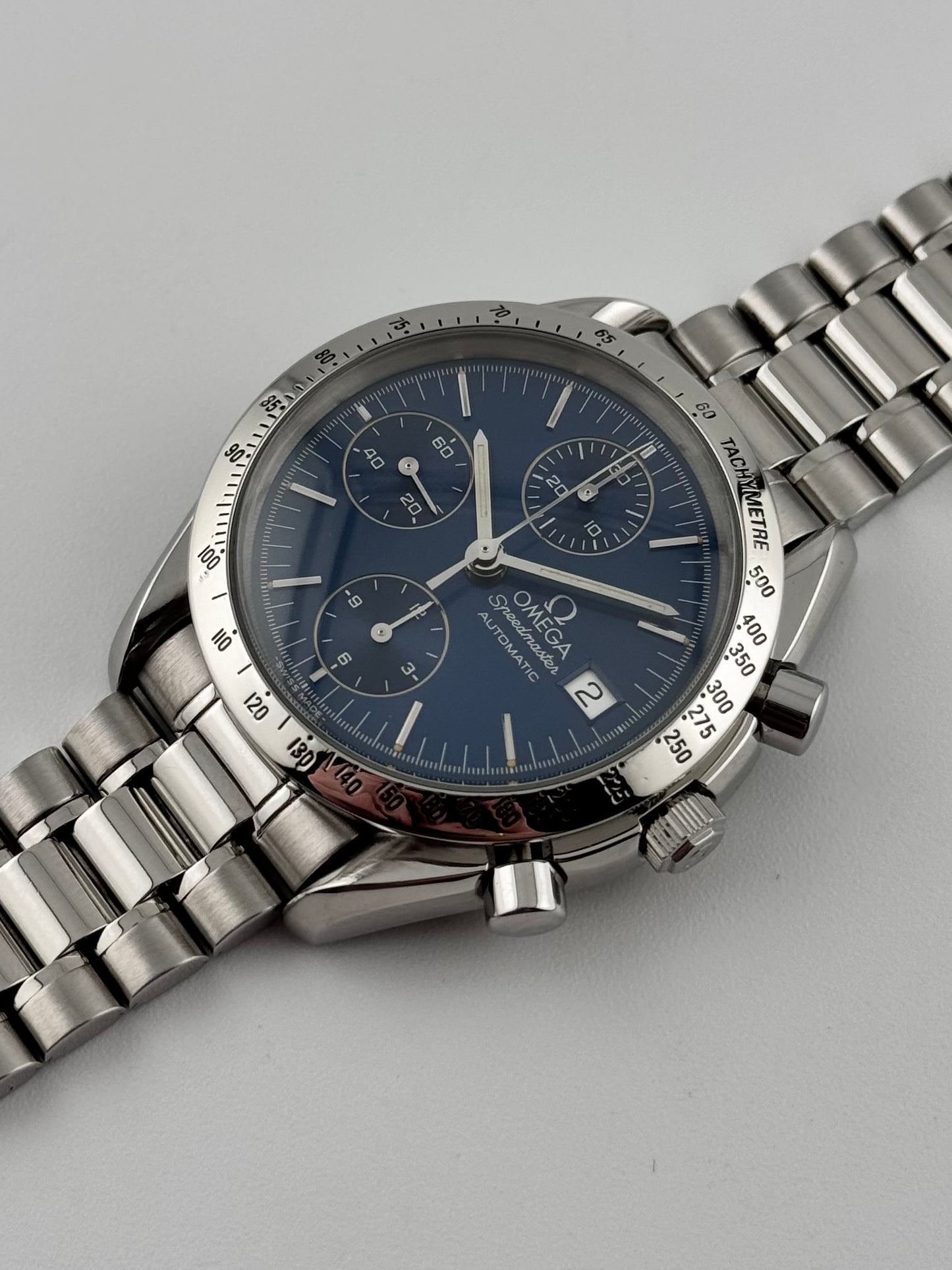Omega Speedmaster Automatic Date - 3511.80 - Rare Blue Dial