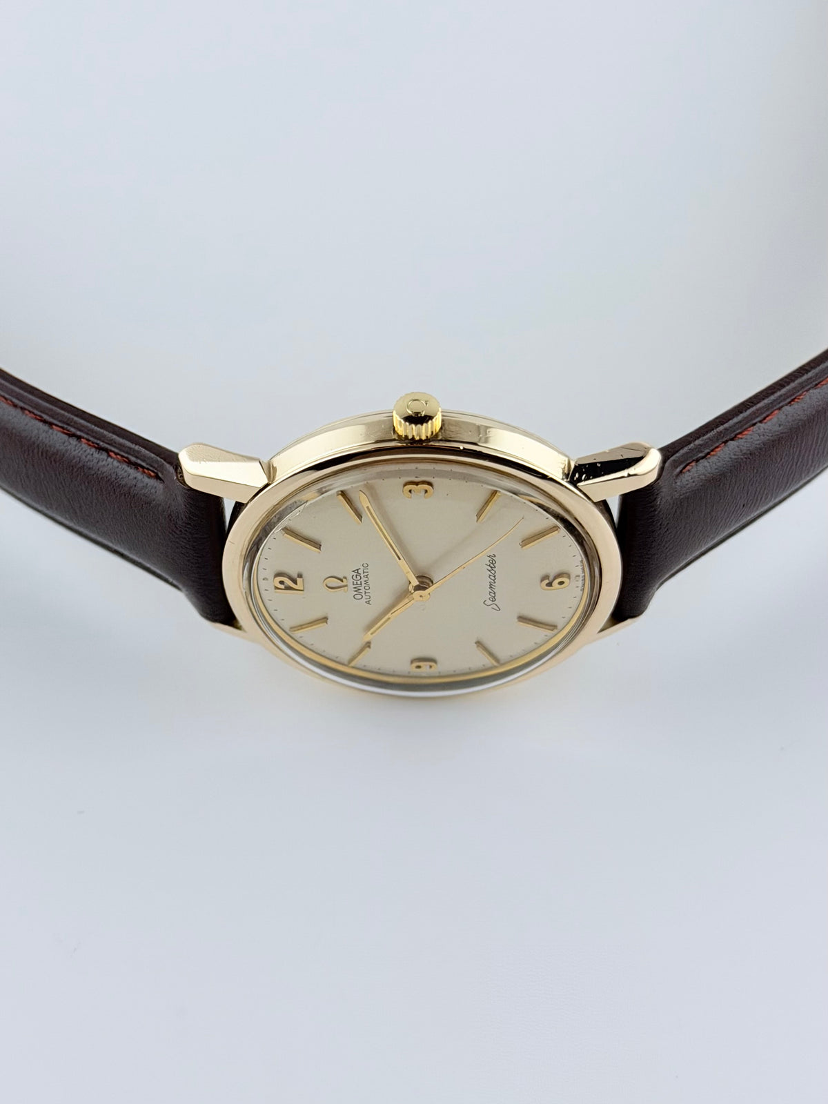 Omega Seamaster Automatic 9ct Gold - 165.003 - Box and Papers