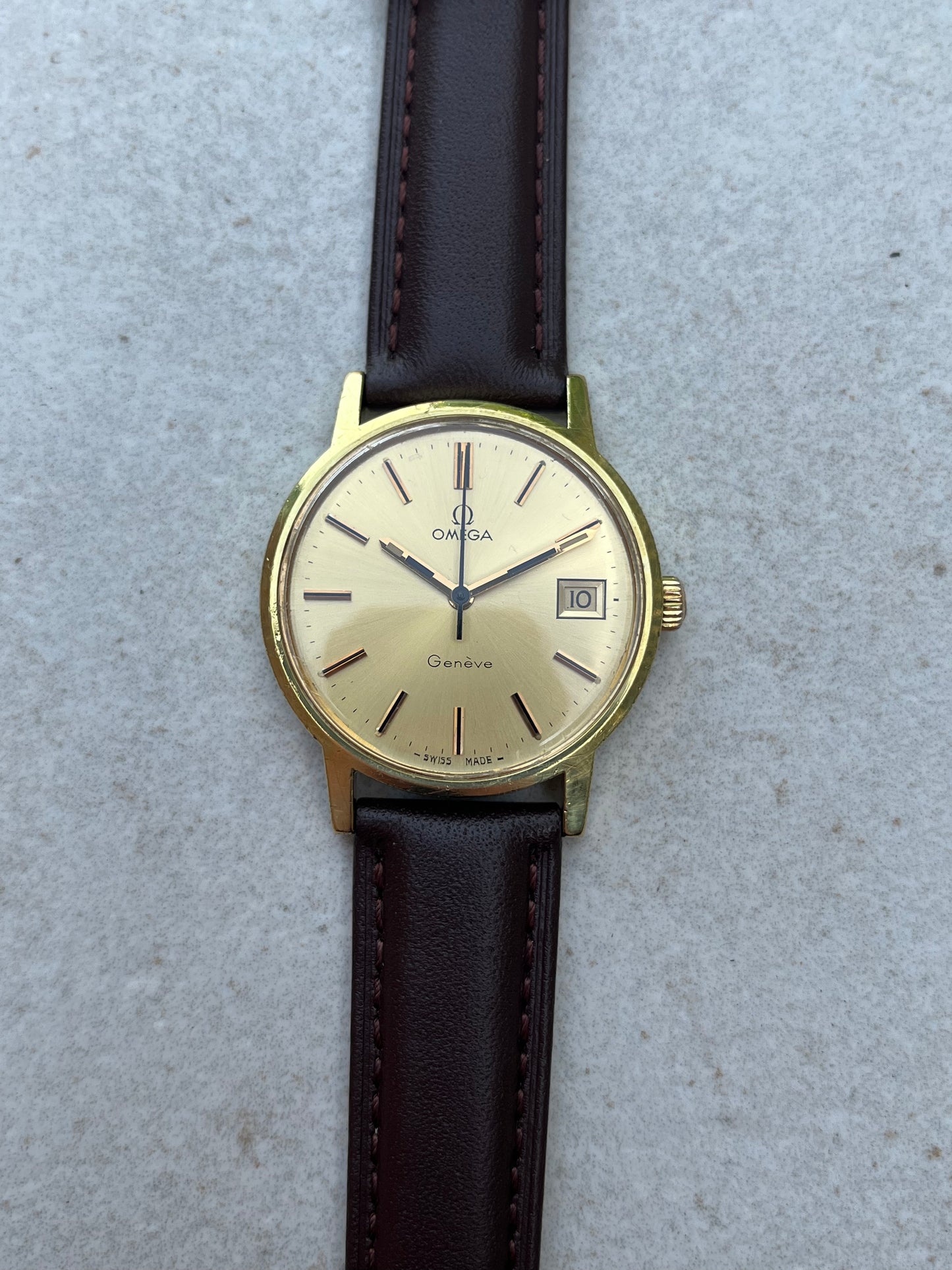 Omega Geneve Manual Date 136.0098