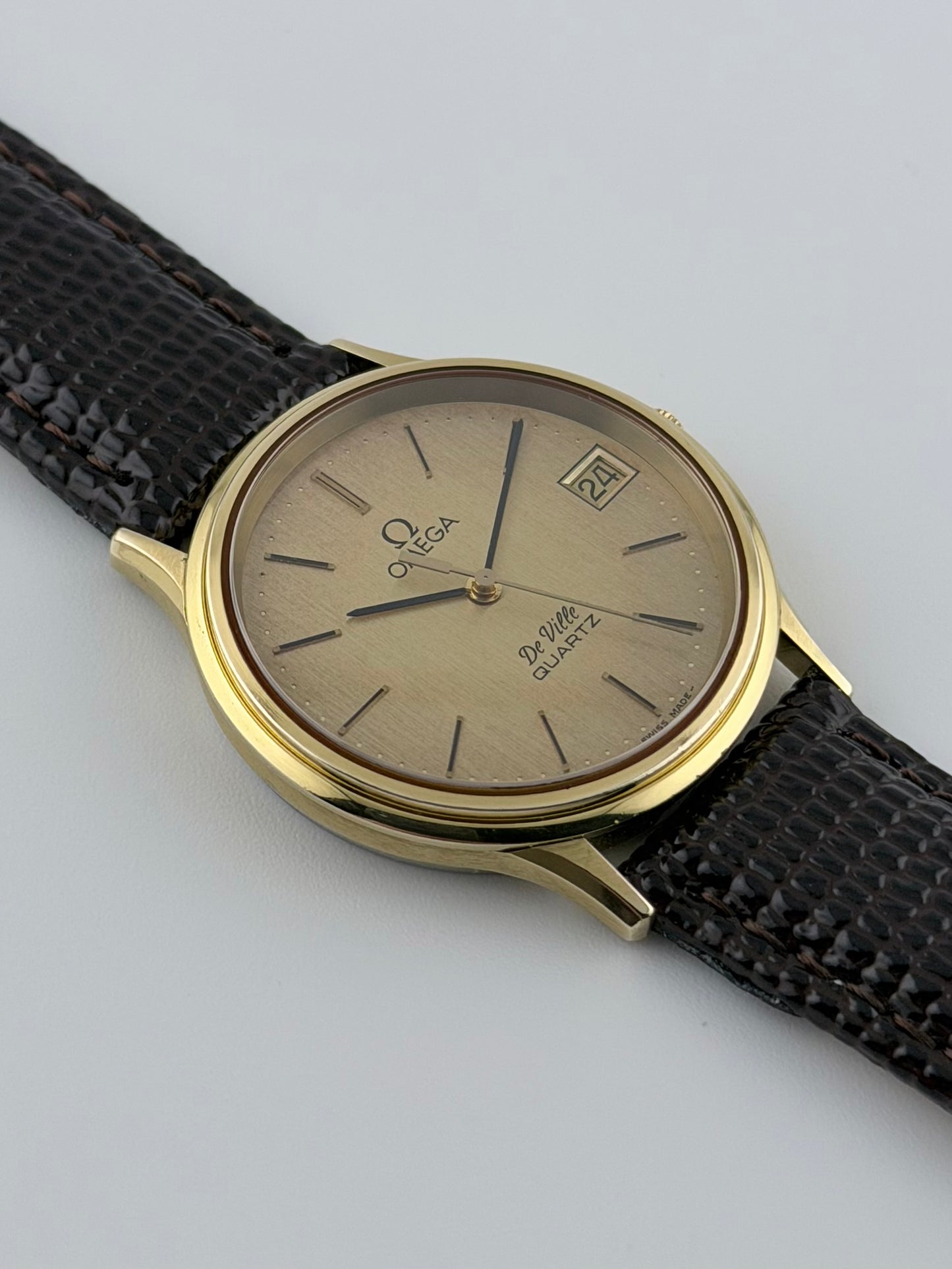 Omega De Ville Quartz Date - 196.0160
