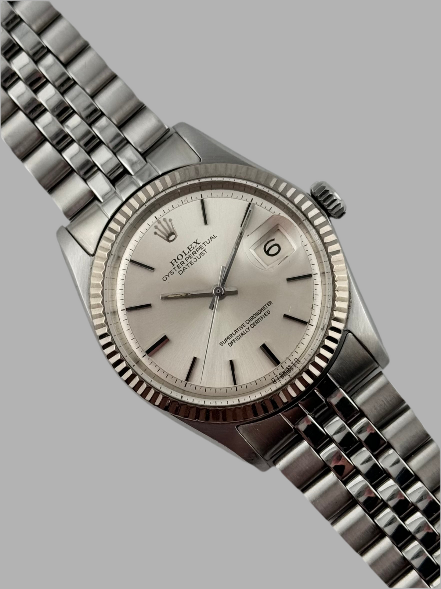Rolex Datejust Oyster Perpetual - 1601 - White Gold Bezel