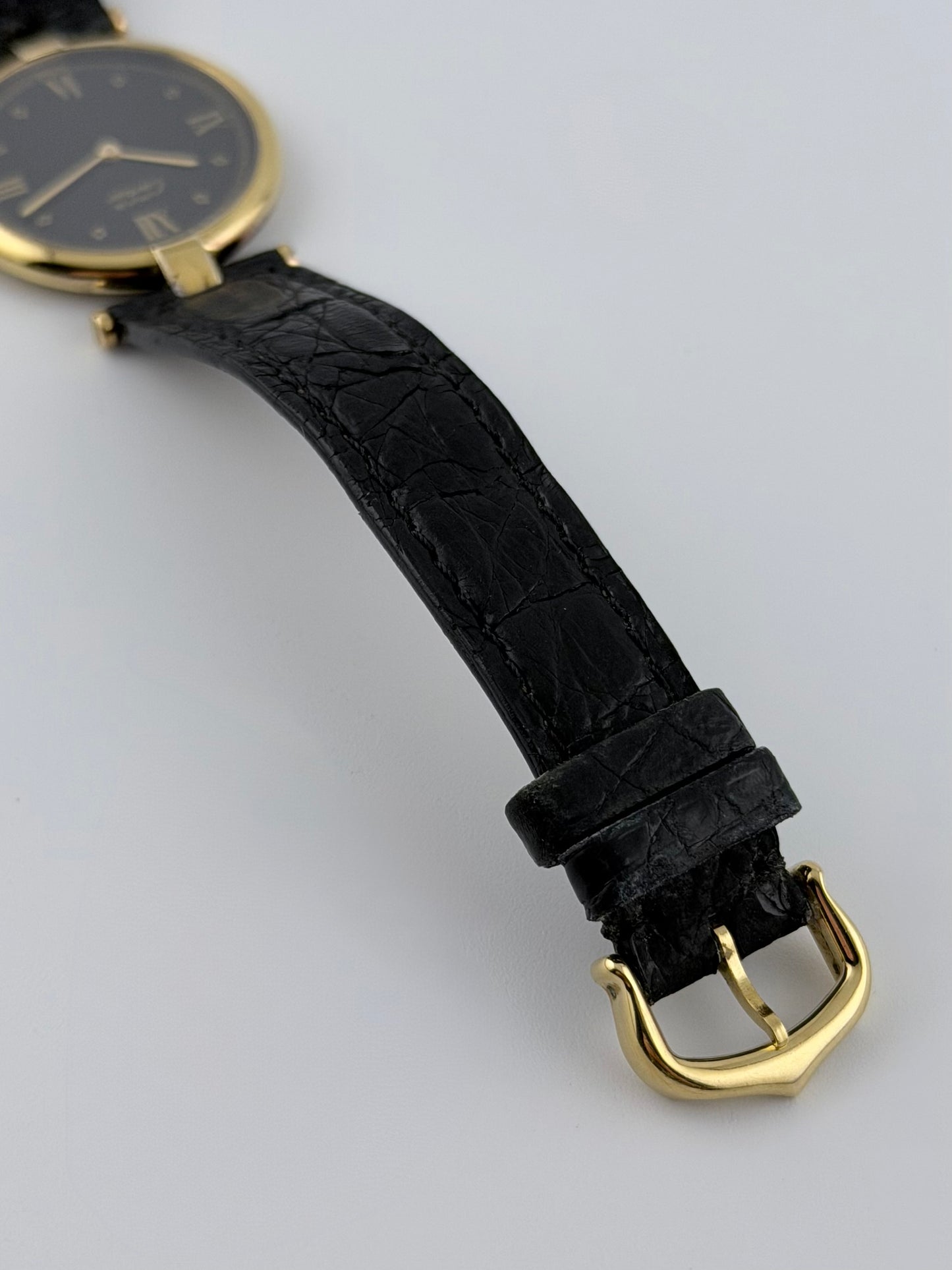 Cartier must de Vendome Quartz - 590003 - Onyx Dial - FULL SET!