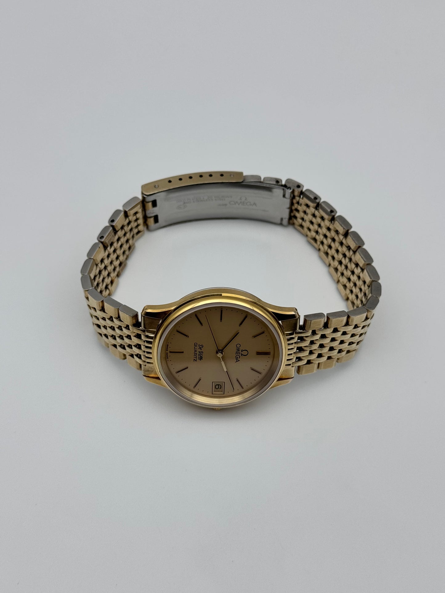 Omega De Ville Quartz Date 196.0164 - Original Bracelet