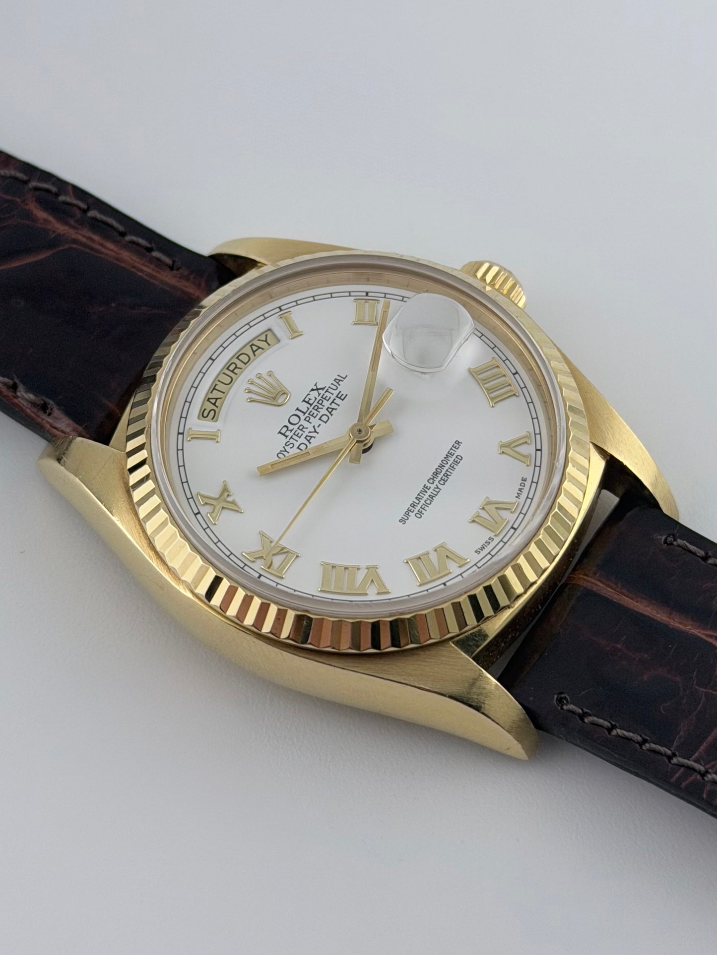 Rolex Oyster Perpetual Day-Date - 18038 - Original Box - Rare Dial