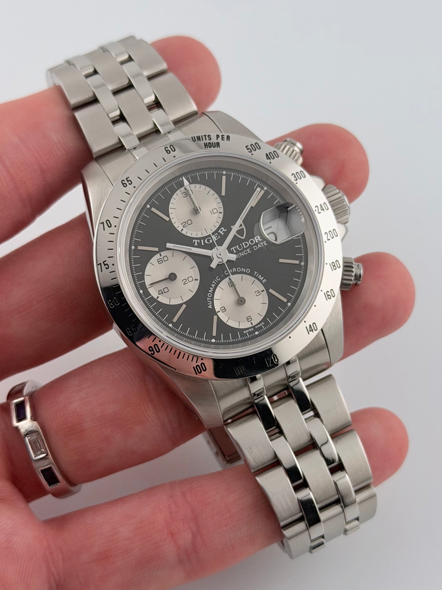 Tudor Oysterdate Automatic Chrono Time - 79280 - Reverse Panda