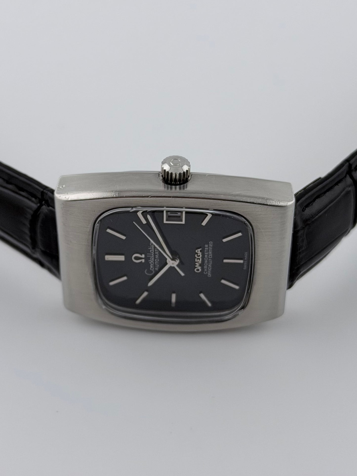 Omega Constellation Chronometer Automatic Date 168.0058 - Rare Green Vignette Dial