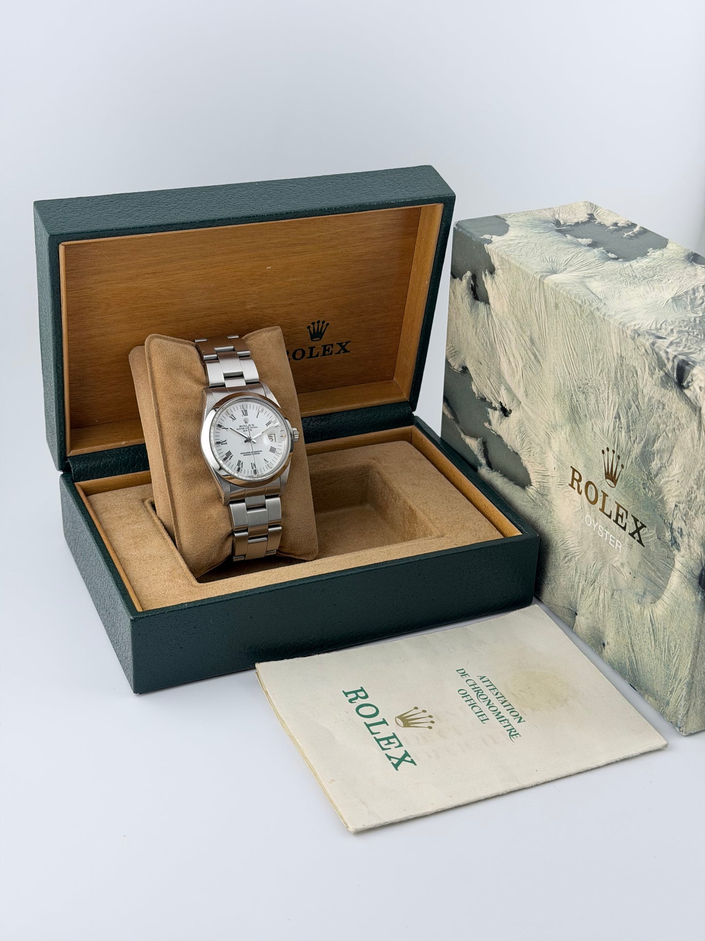 Rolex Oyster Perpetual Date Automatic - 15000 - Original Box And Papers