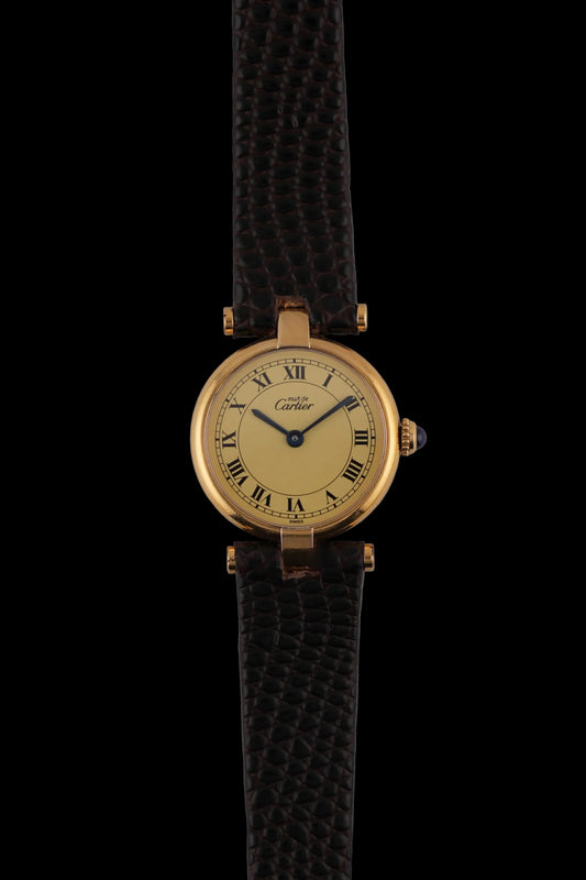 Cartier must de Vendome Quartz - 590004 - Ladies - Ivory Dial