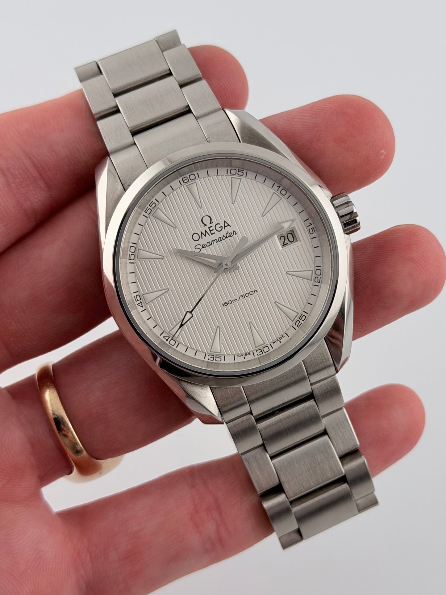 Omega Seamaster Aqua Terra Quartz Date
