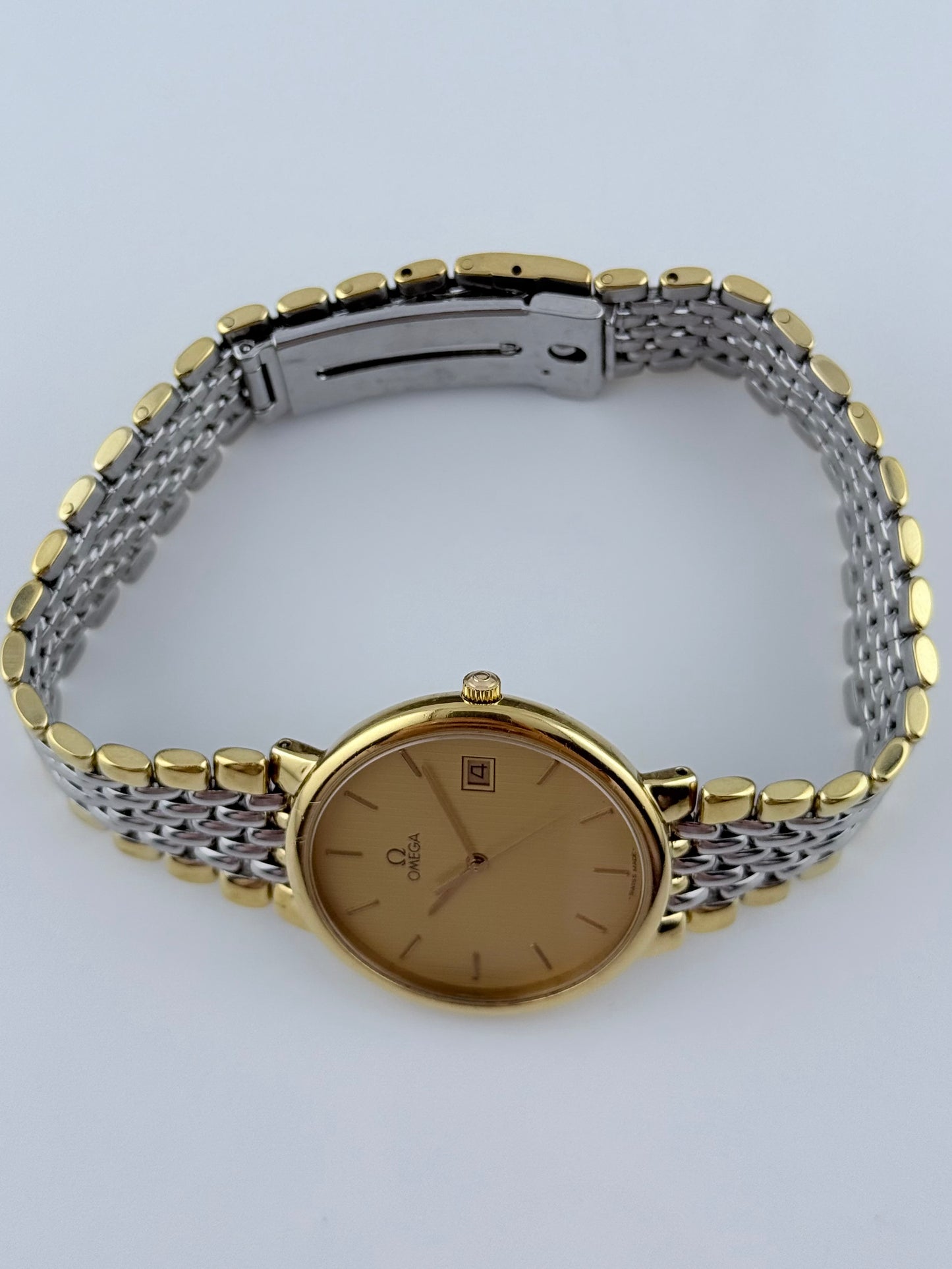 Omega De Ville Quartz Date 396.1012  - Original bracelet