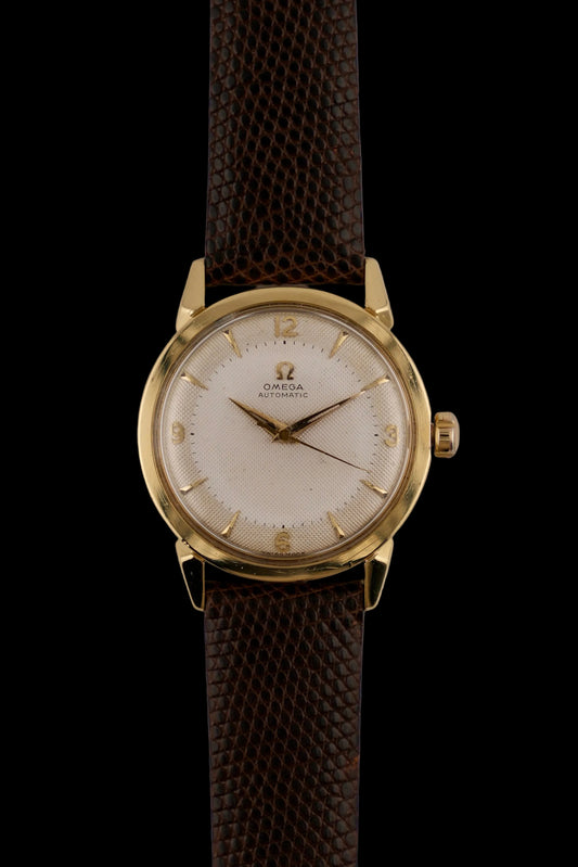 Omega Seamaster Automatic 2816 SC - 18ct Gold - Rare Hobnail Dial