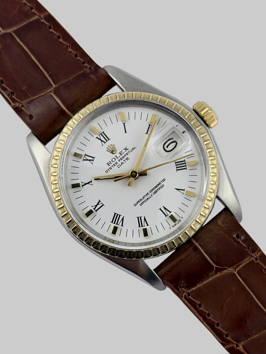 Rolex Oyster Perpetual Date Automatic - 1505 - Rare Buckley Dial