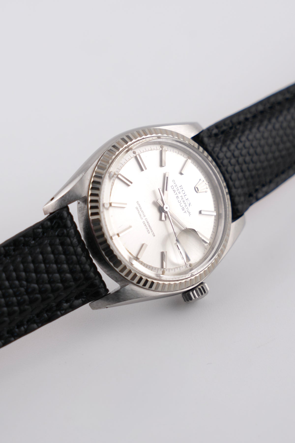 Rolex Datejust Oyster Perpetual Automatic - 1601 - 18ct white gold bezel