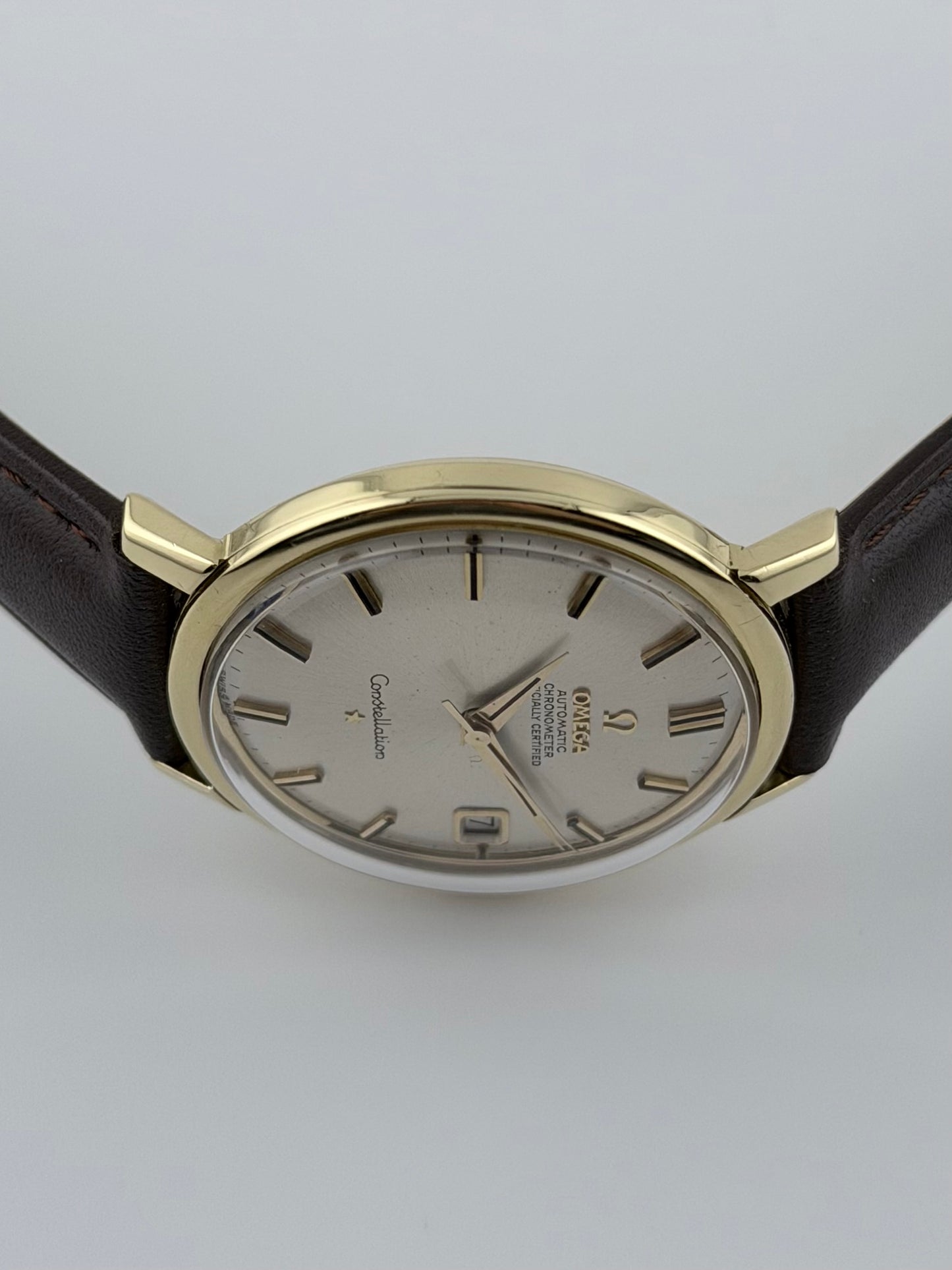 Omega Constellation Chronometer Date 168.500-4 - 18ct Gold
