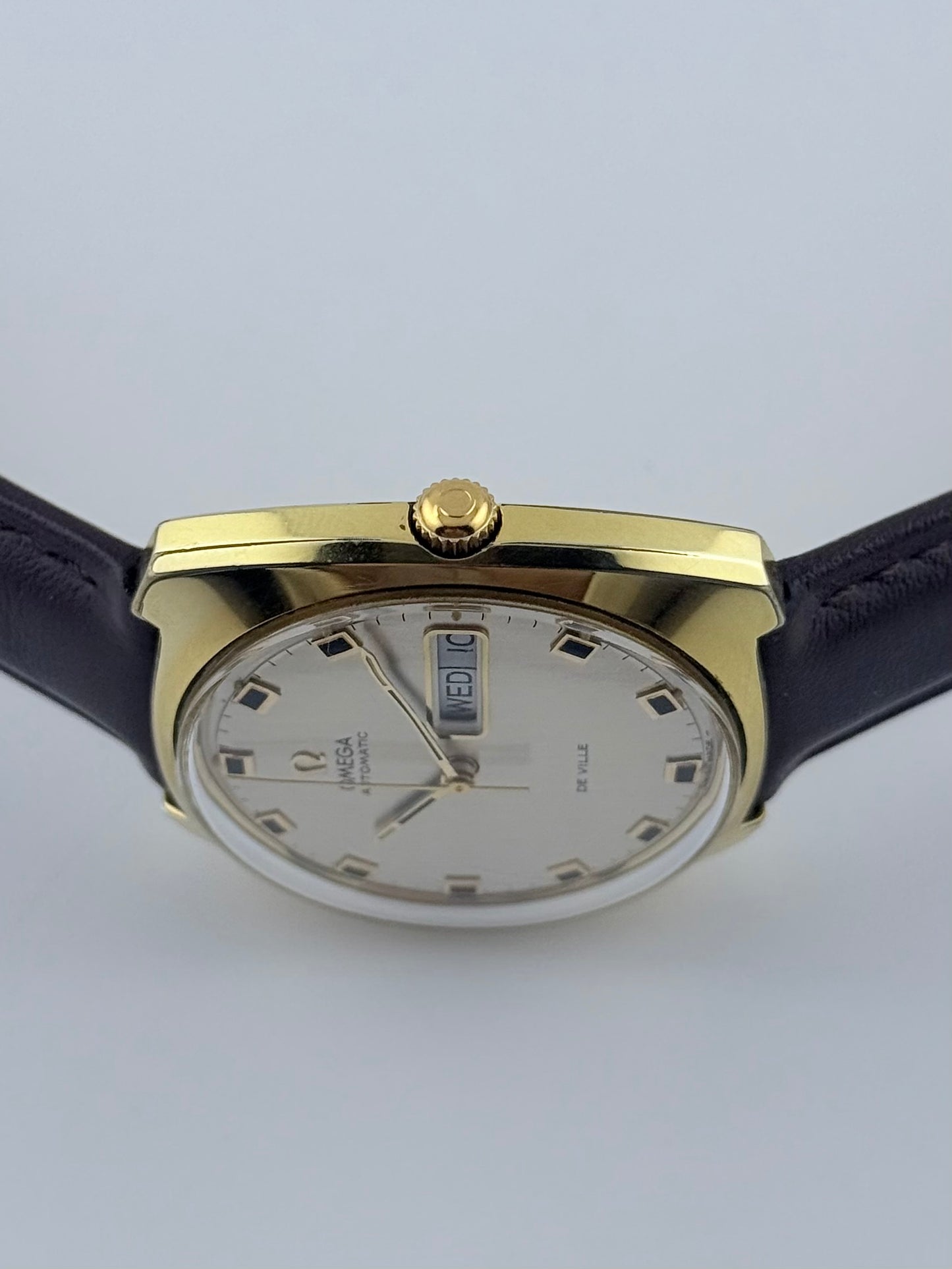 Omega DeVille Automatic Day Date 166.053 - Box and Papers
