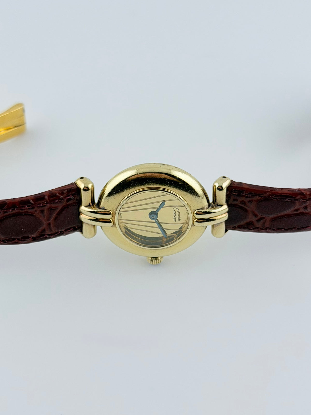 Cartier must de Colisee Quartz - 590002 - Ladies - Gold Art-Deco Dial