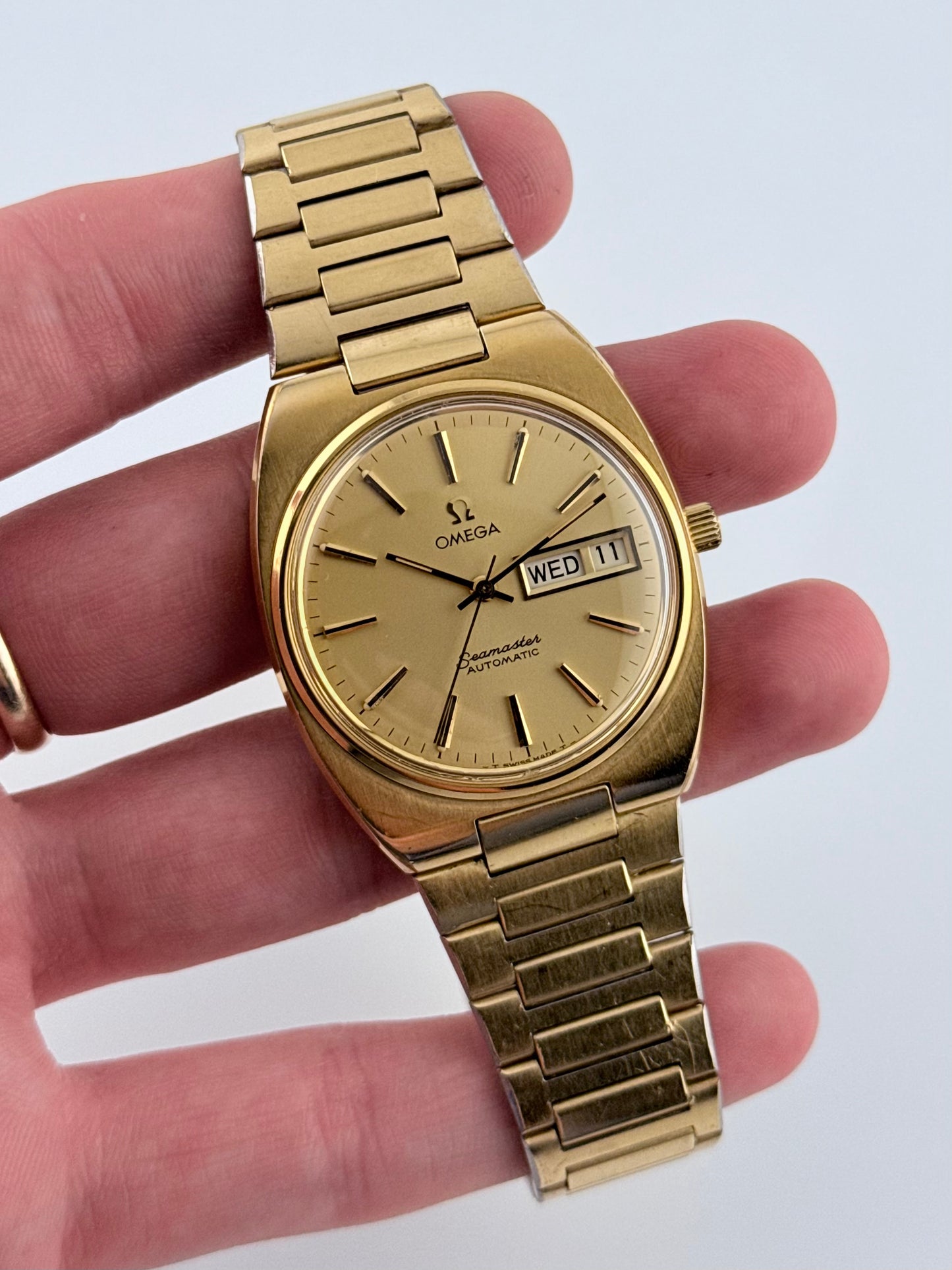 Omega Seamaster Automatic Day-Date - 166.0216 - Box and Papers